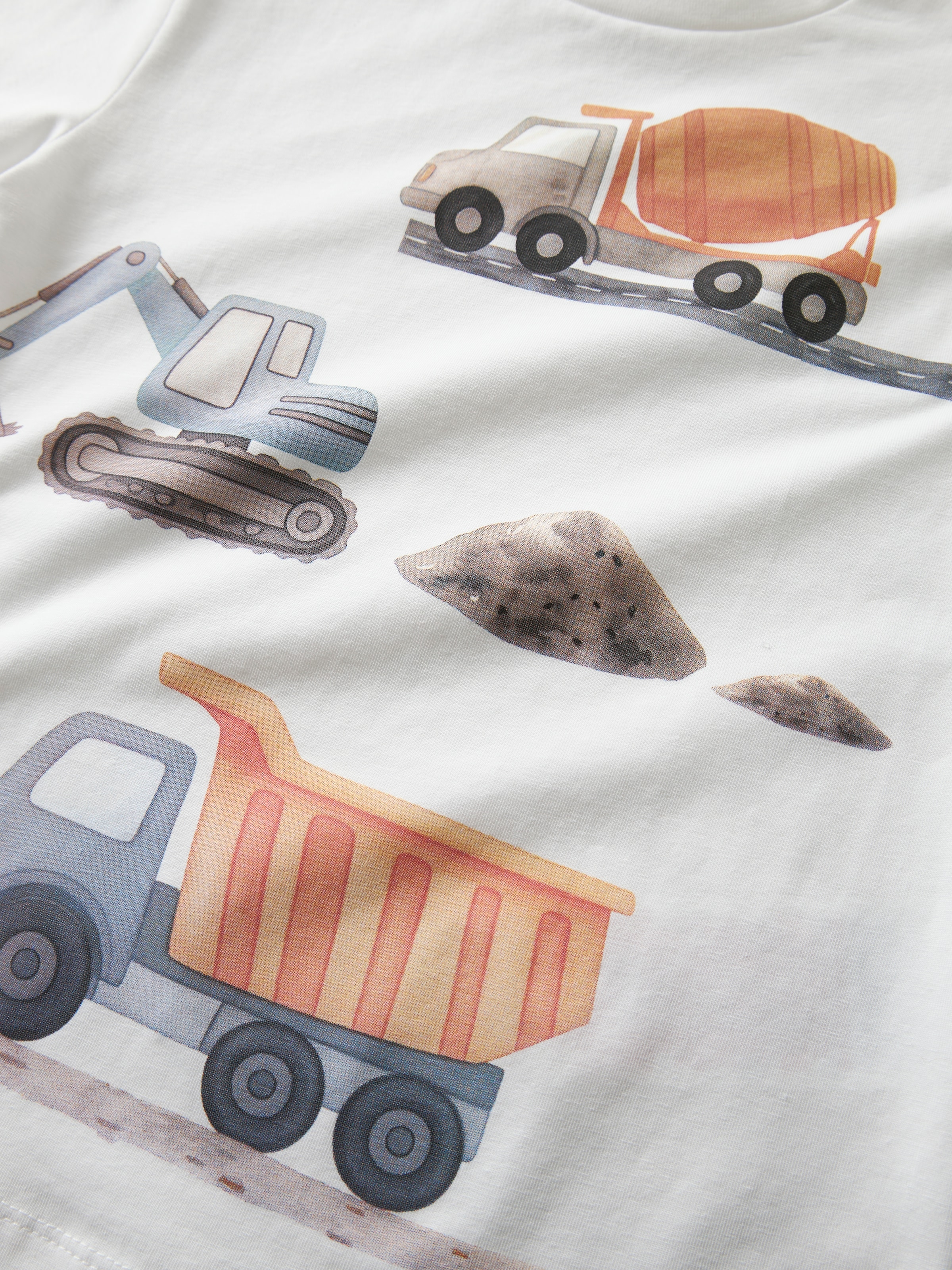 Name It T-Shirt »NMMJAVOL SS NREG TOP« Baumwollmischung, regular fit