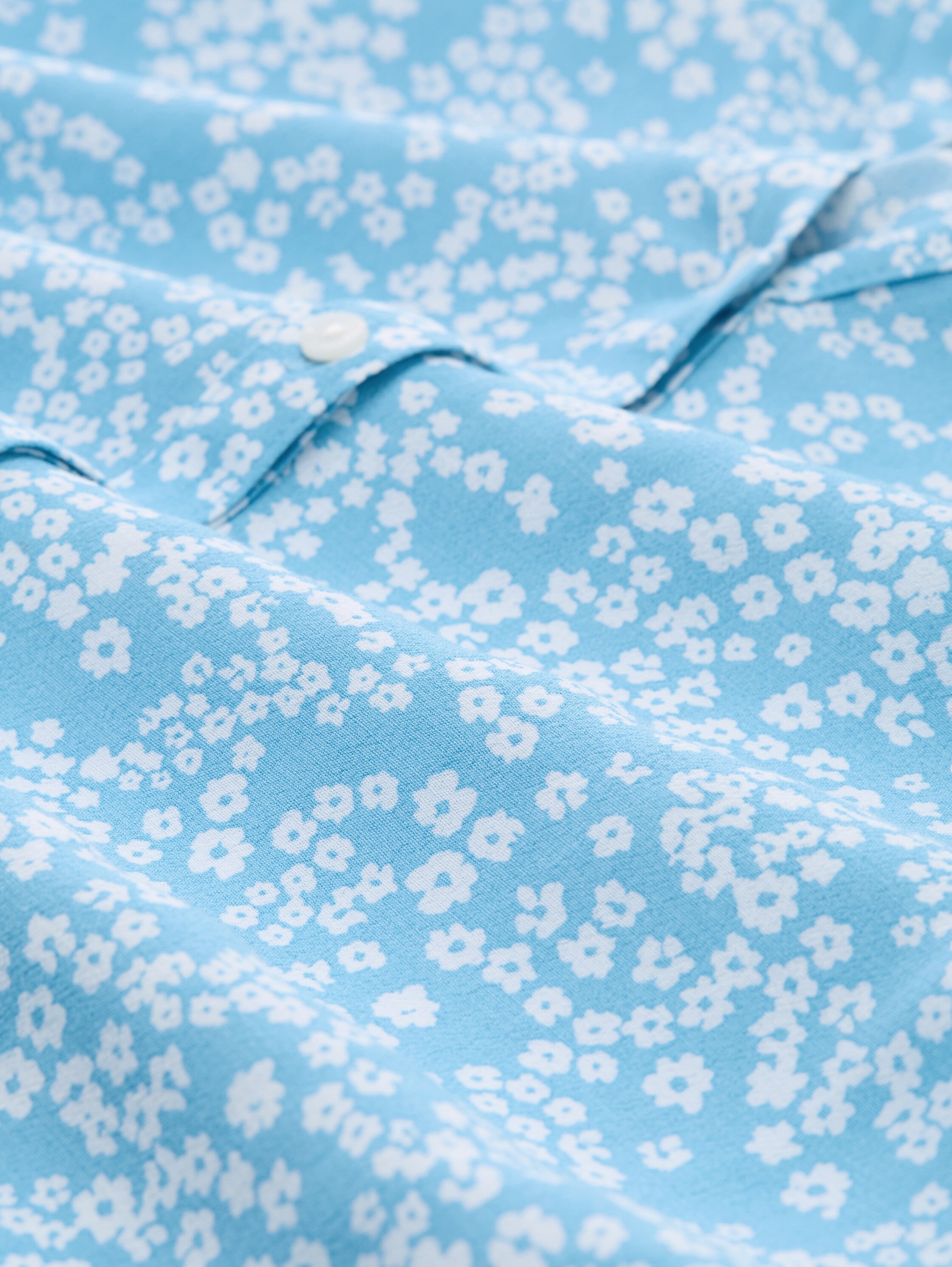 TOM TAILOR Denim Klassische Bluse, mit All-Over Print