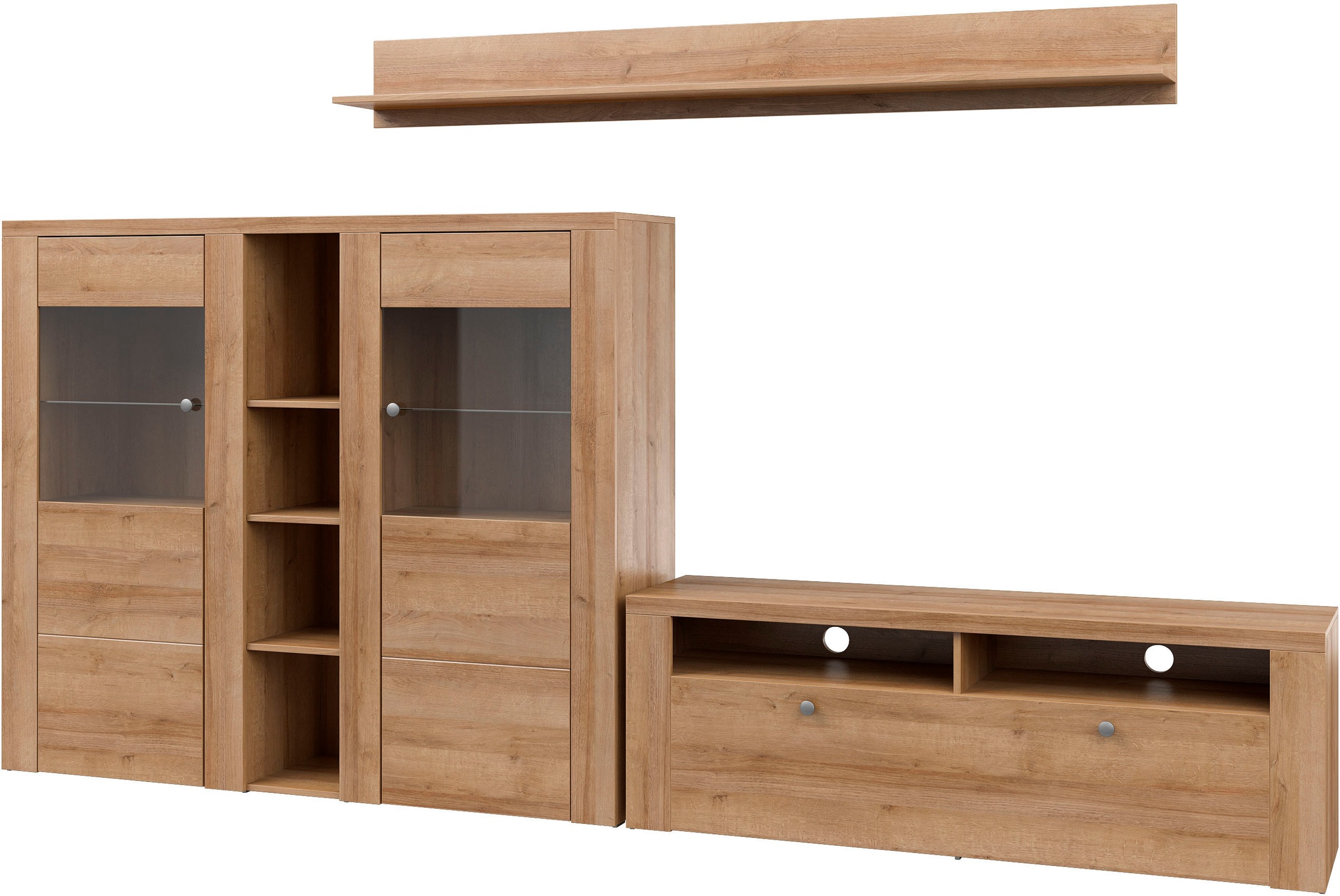 Home affaire Wohnwand »Larona, Wohnwand, Set 3 teilig,«, (3 St.), Wohnzimme günstig online kaufen