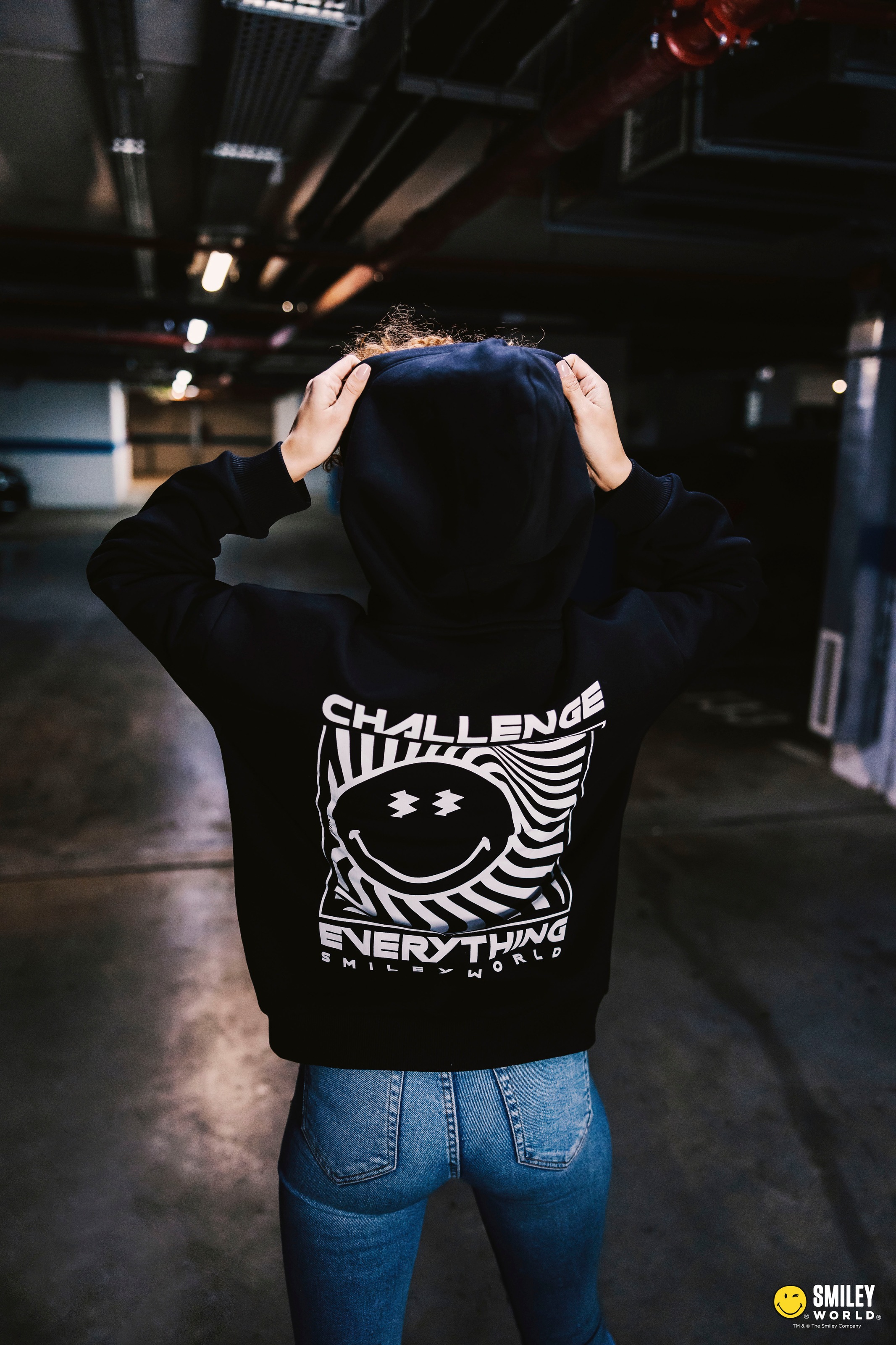 Capelli New York Hoodie, mit schlichtem Frontprint