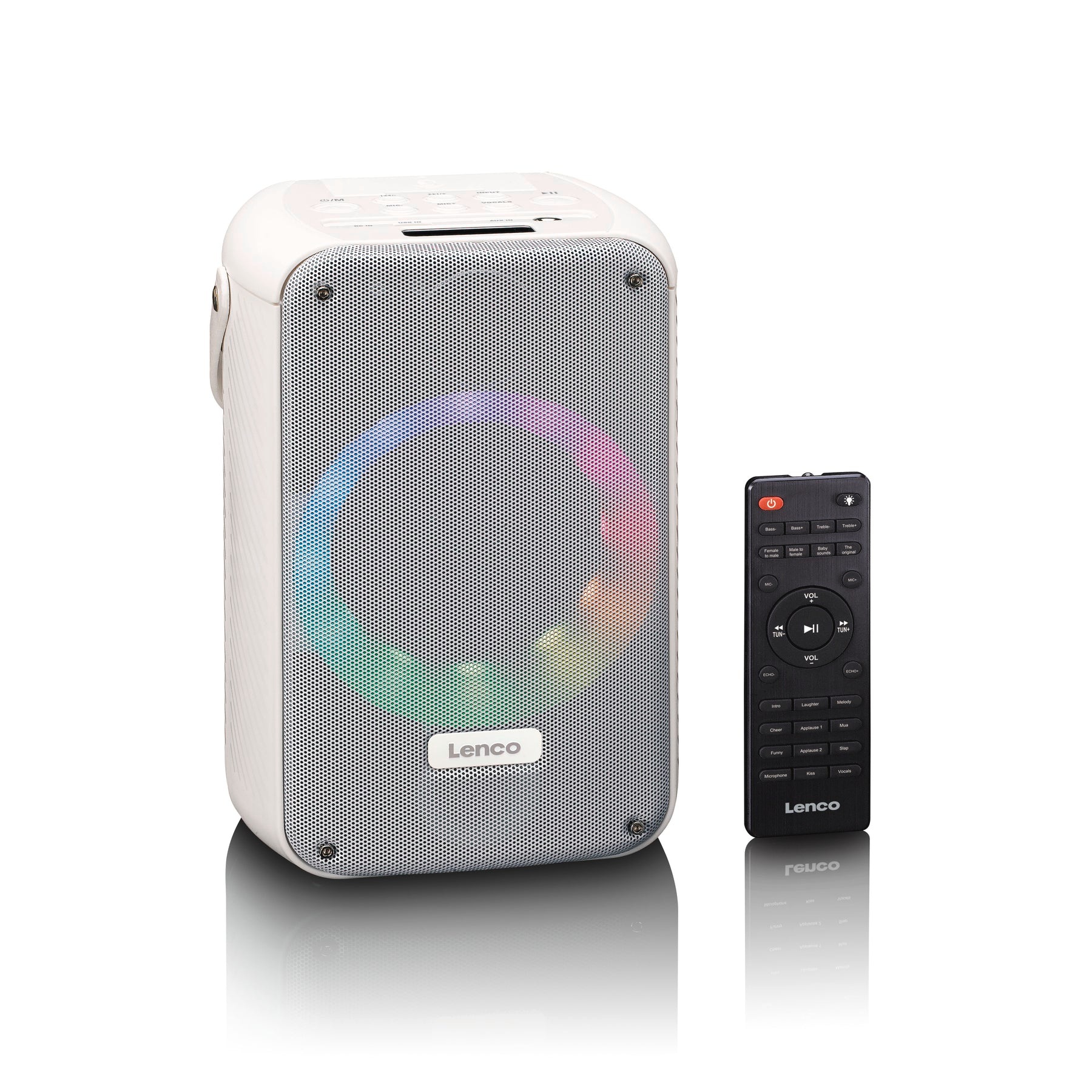 Lenco Party-Lautsprecher »BTC-060 Bluetooth-Lautsprecher Karaokefunktion«