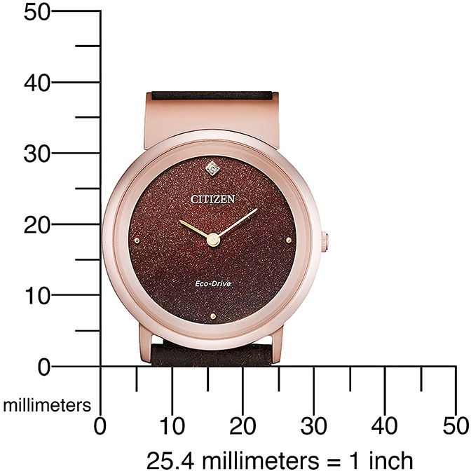 Citizen Solaruhr, Armbanduhr, Damenuhr, Saphirglas, Diamant