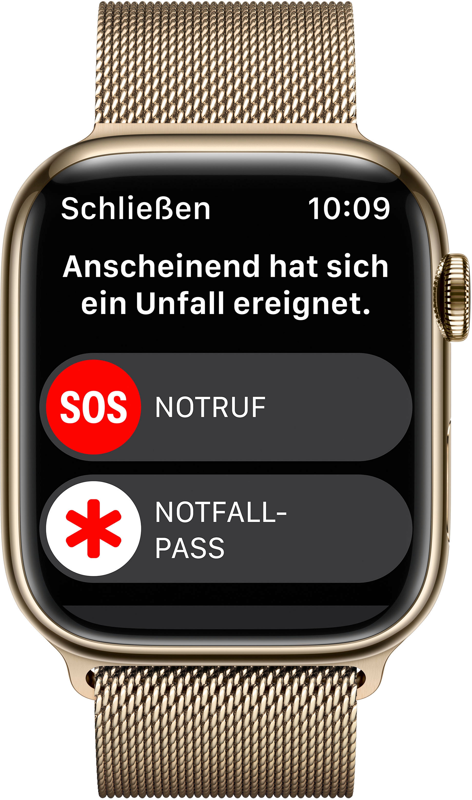 3. Bild von Apple Watch »Watch Series 8 GPS + Cellular 45mm Edelstahl Milanaise«, Die Zukunft der Gesundheit. Am Handgelenk.)
