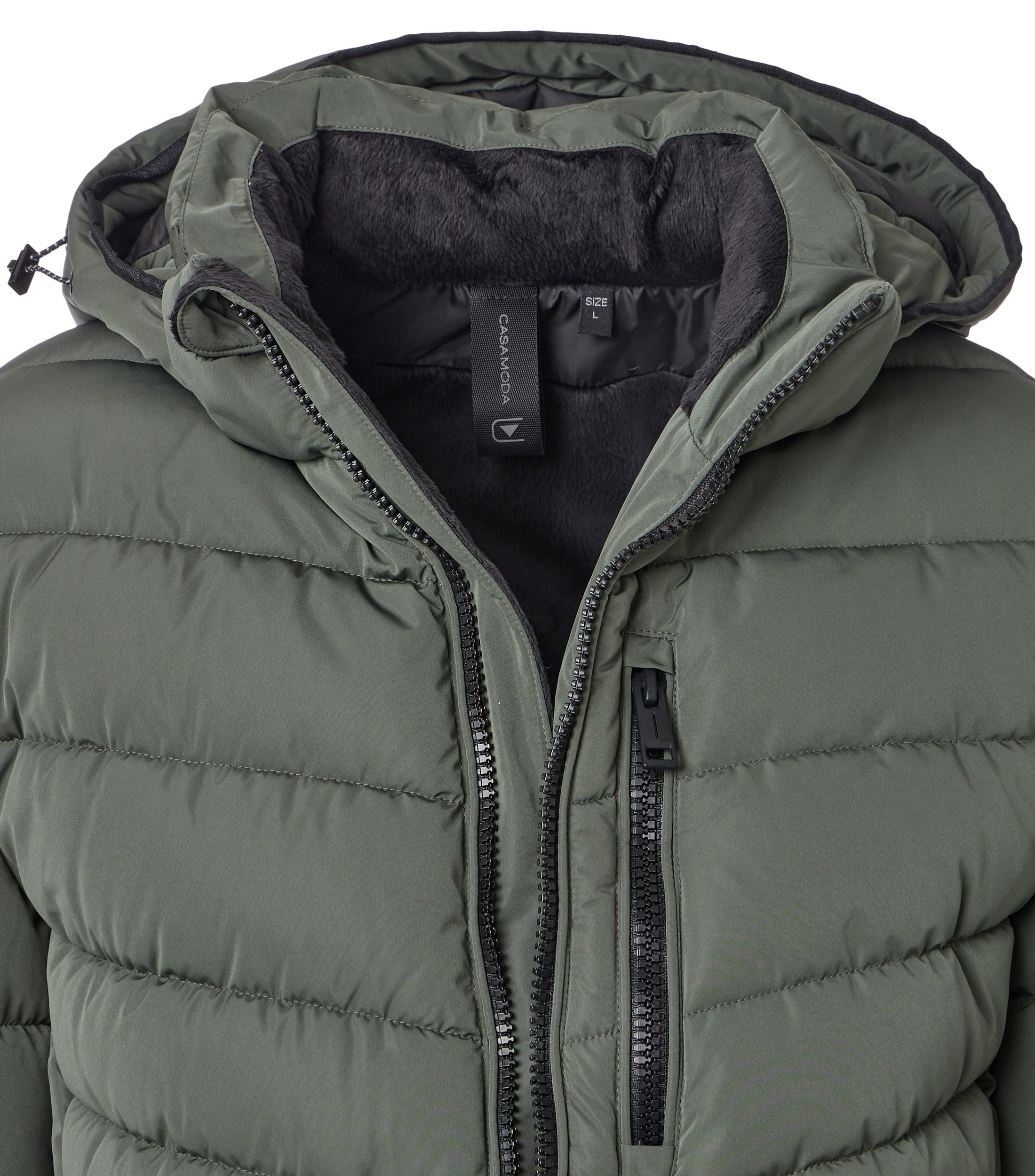 CASAMODA Steppjacke mit Kapuze Winterjacke mit Kapuze