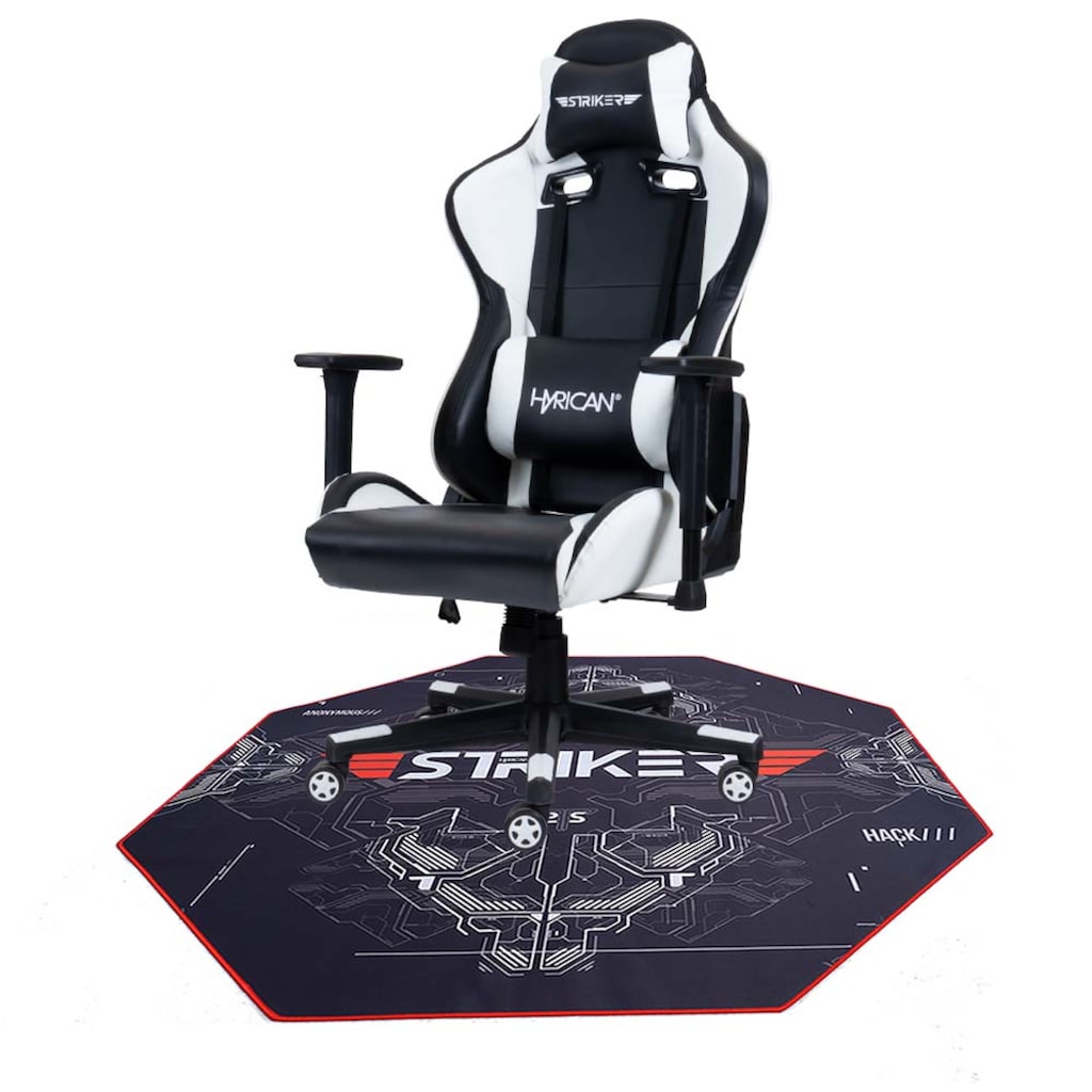 Hyrican Gaming-Stuhl »Striker COMBO Gaming-Stuhl "Tank" schwarz/weiß,Kunstleder,3D-Armlehnen«, 3D-Armlehnen