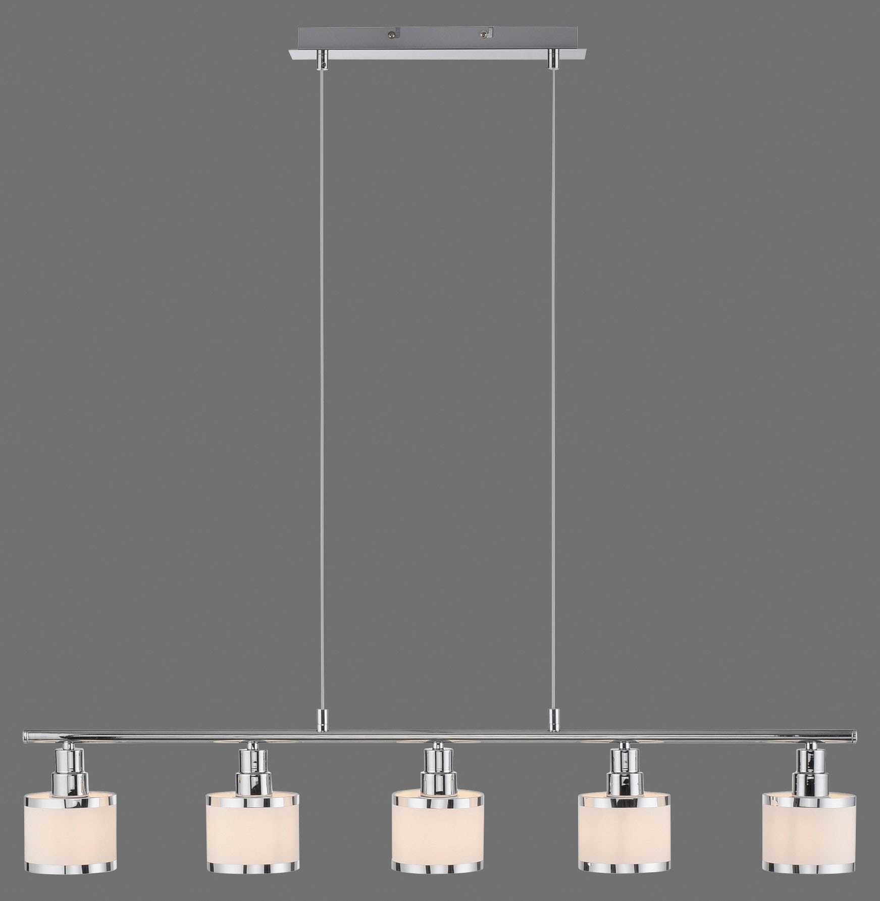 JUST LIGHT Pendelleuchte »ACCOR«, 5 flammig, Leuchtmittel E14 | ohne Leuchtmittel
