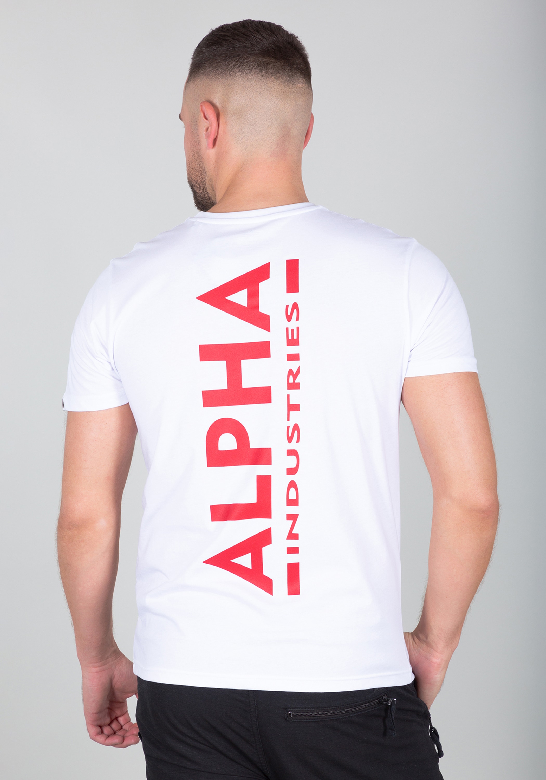 Alpha Industries T-Shirt »Alpha Industries Men - T-Shirts Backprint T«  online bei