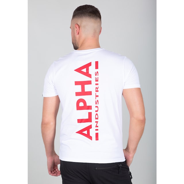 Alpha Industries Men online bei Industries Backprint »Alpha T-Shirt T-Shirts - T«