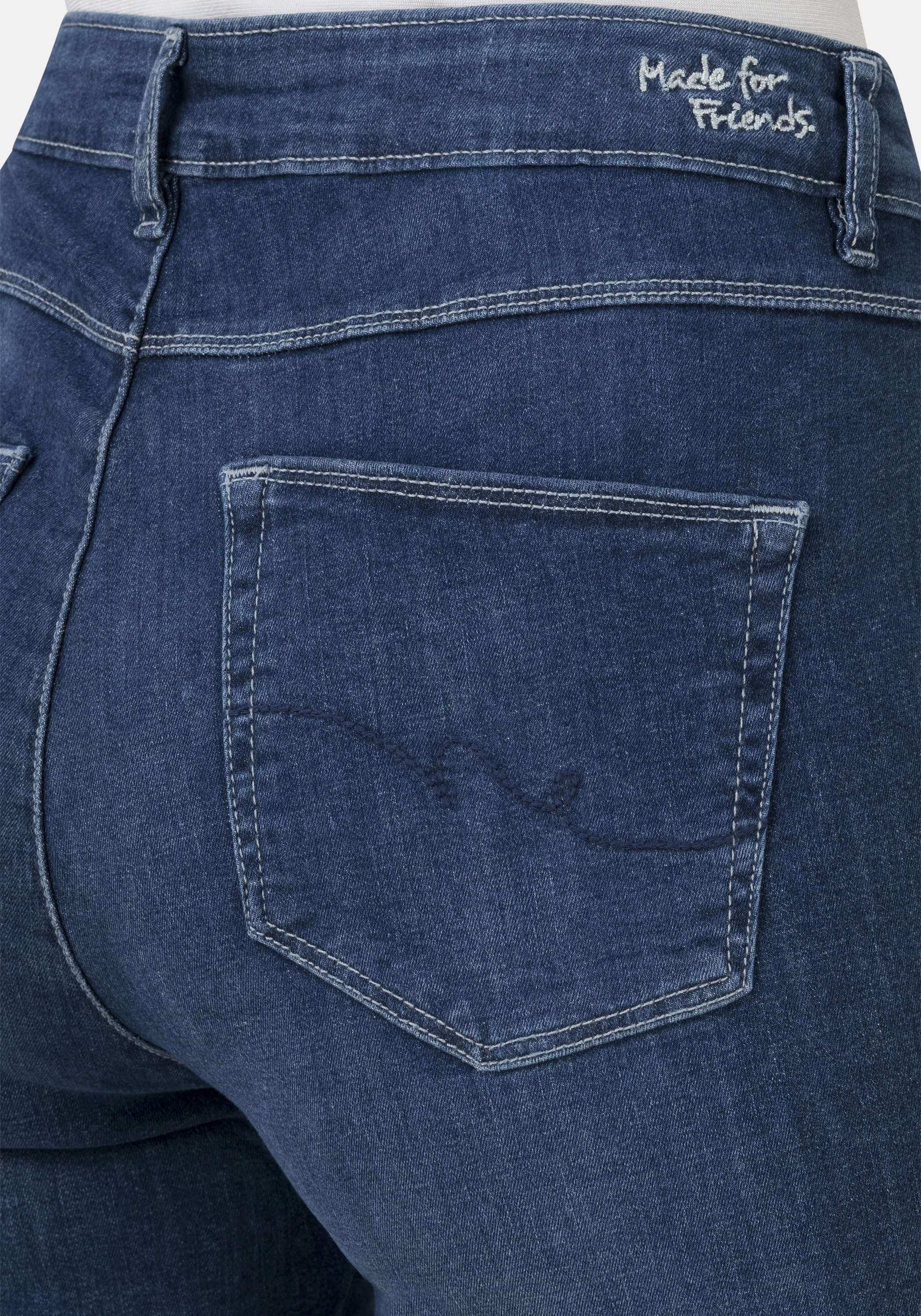 STOOKER WOMEN 7/8-Jeans »Tahiti Denim Capri Slim Fit«, Capri Slim Fit Casual Clean Wash Denim Jeans für Damen