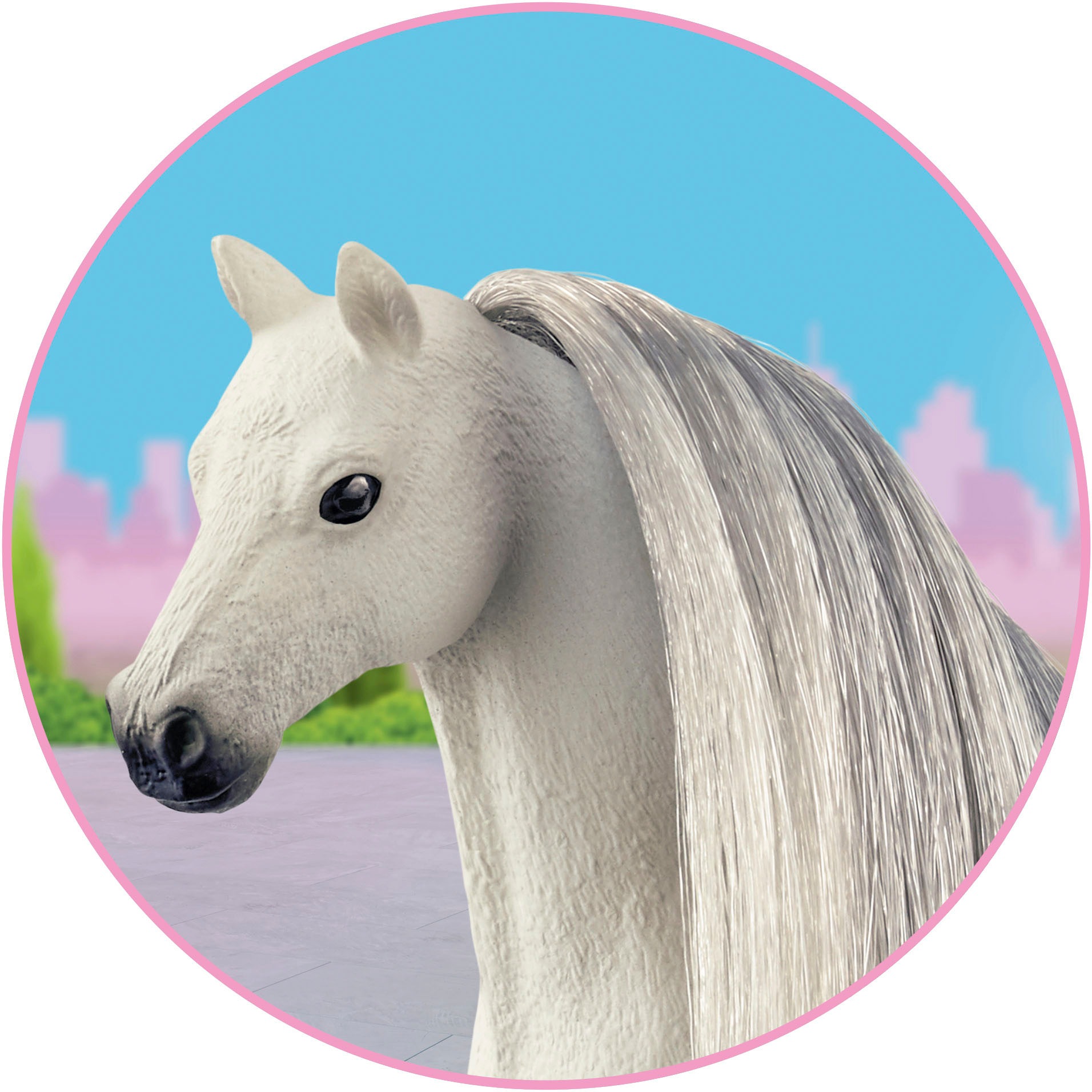 Schleich® Spielfigur »HORSE CLUB, Sofia's Beauties, Haare für Beauty Horses, Grey (42652)«, Zubehör für die Schleich Beauty Horses