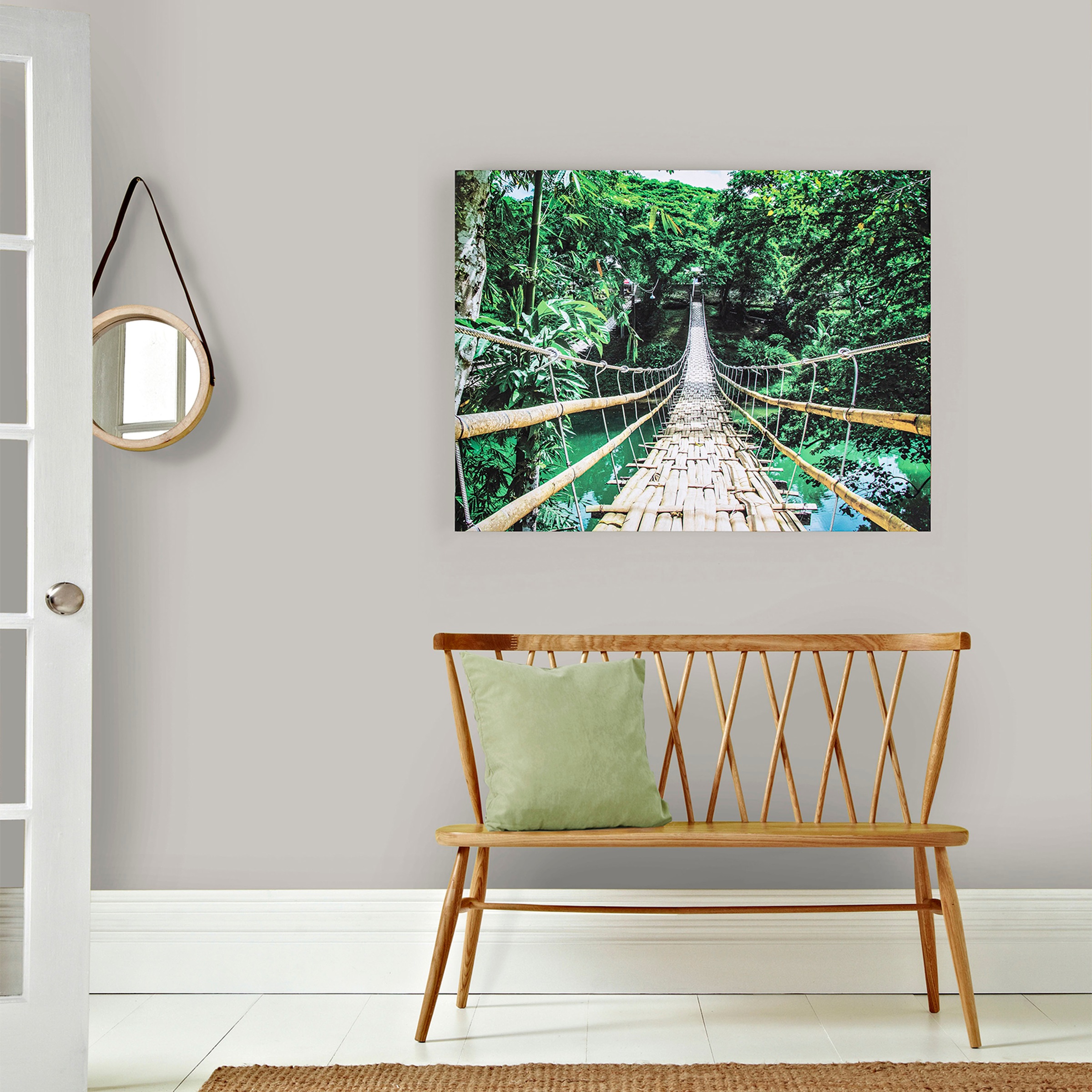Art for the home Leinwandbild »Classique Jungle«, Pflanzen, 100x75cm