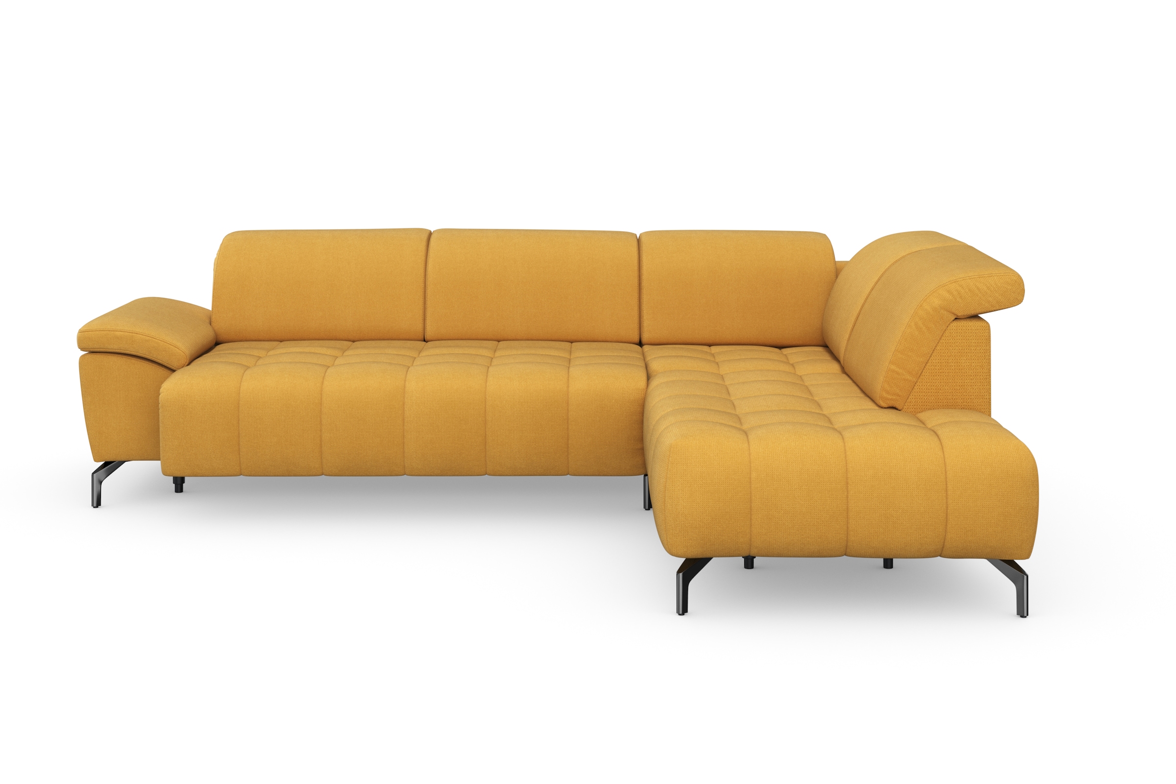 sit&more Ecksofa »Cool L-Form«, wahlweise mit Kopfteilverstellung und Vorzi günstig online kaufen