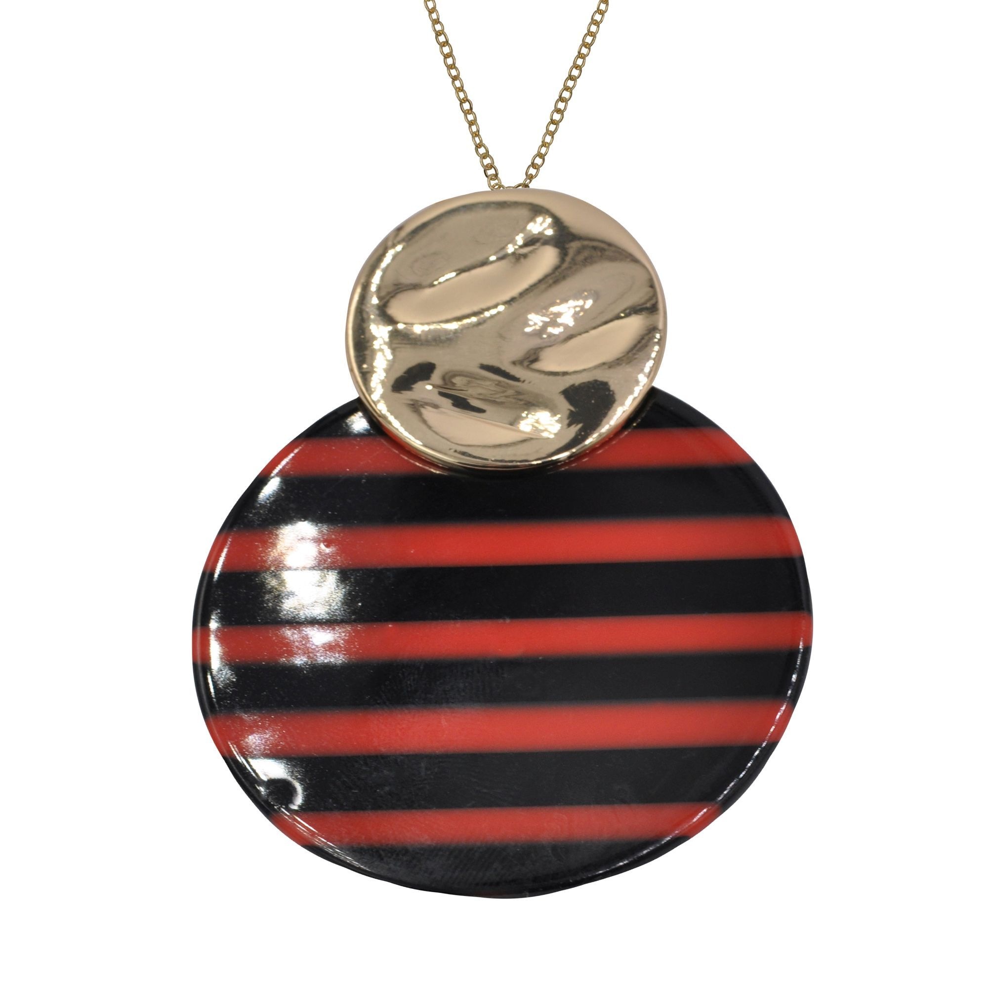 Steuer Collierkettchen »Metall glanz vergoldet 82cm«