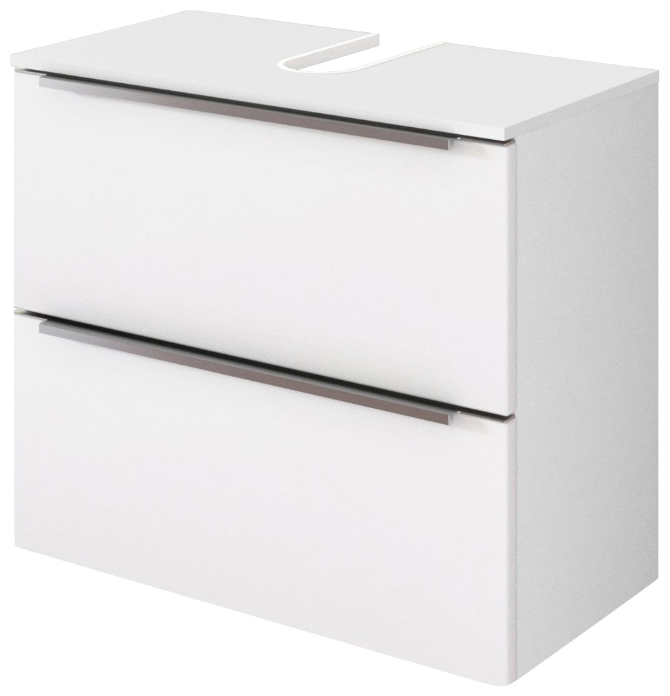 welltime Waschbeckenunterschrank "Matera" Breite 60 cm, mit matten MDF-Fron günstig online kaufen