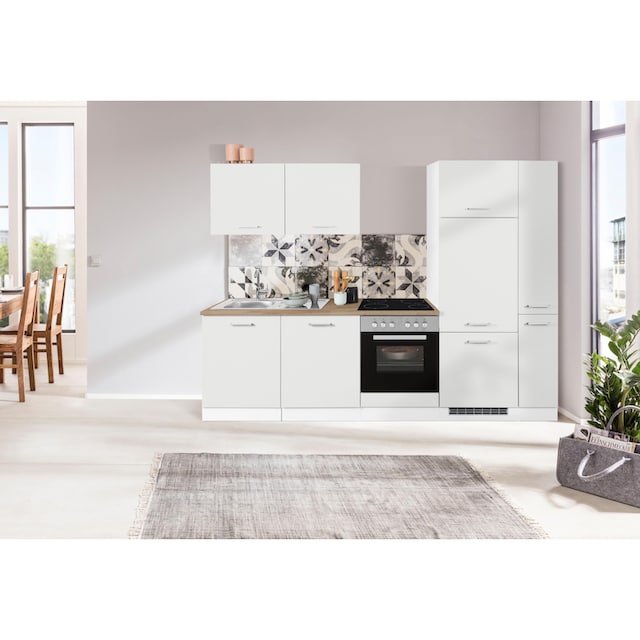 HELD MÖBEL Küchenzeile »Visby«, ohne E-Geräte, Breite 270 cm für  Kühlschrank auf Raten kaufen