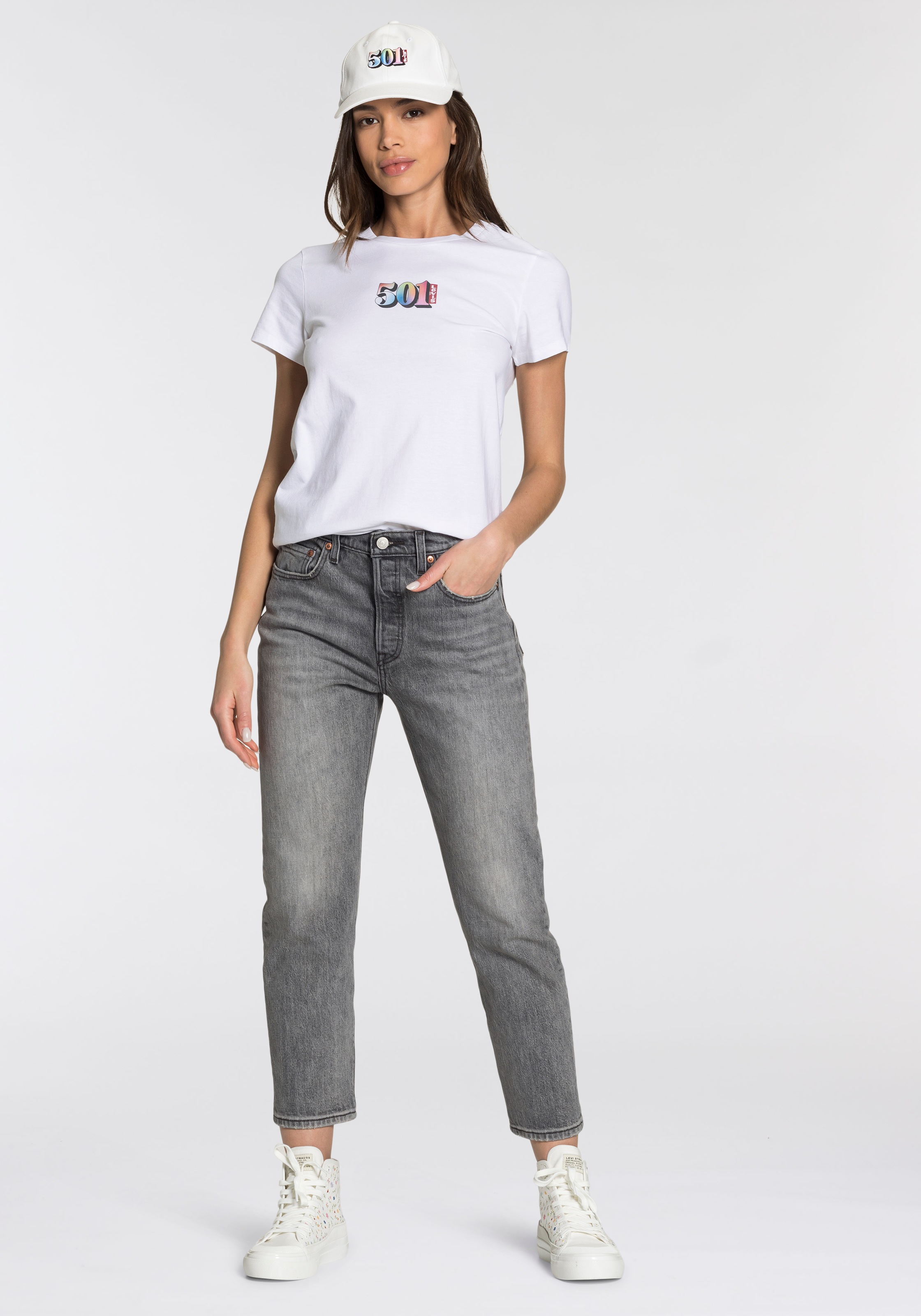 Levi's® 7/8-Jeans »501 Crop«, 501 Collection, 5-Pocket-Style