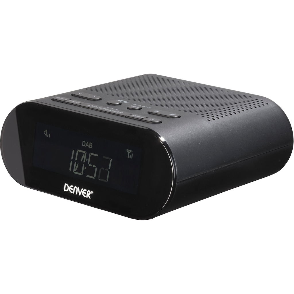 Denver Uhrenradio »CRD-505«, (Digitalradio (DAB+)-FM-Tuner)