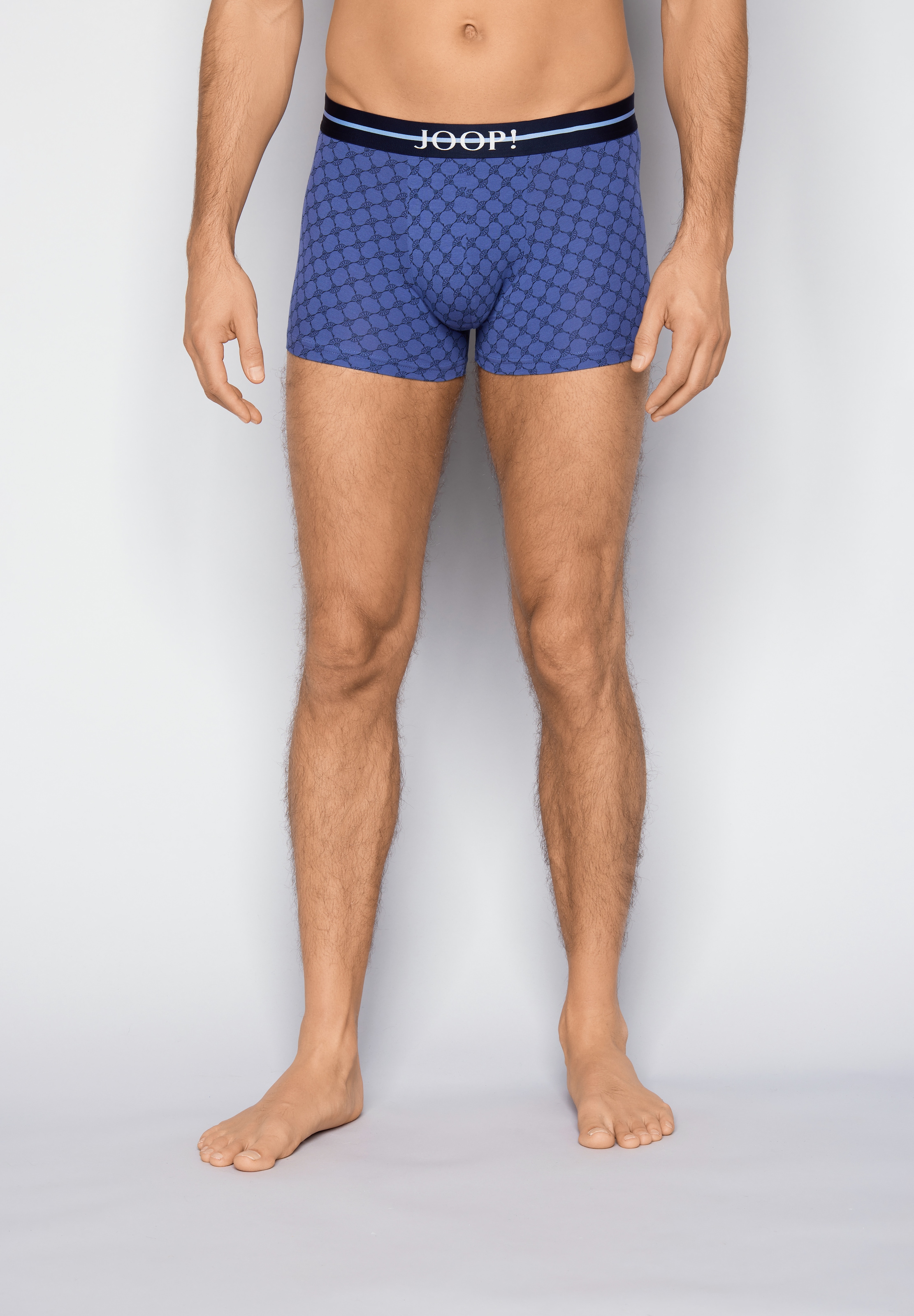 JOOP! Boxershorts »Everyday« 2er Pack,  ohne Eingriff, elastischer Logobund, Baumwollmix