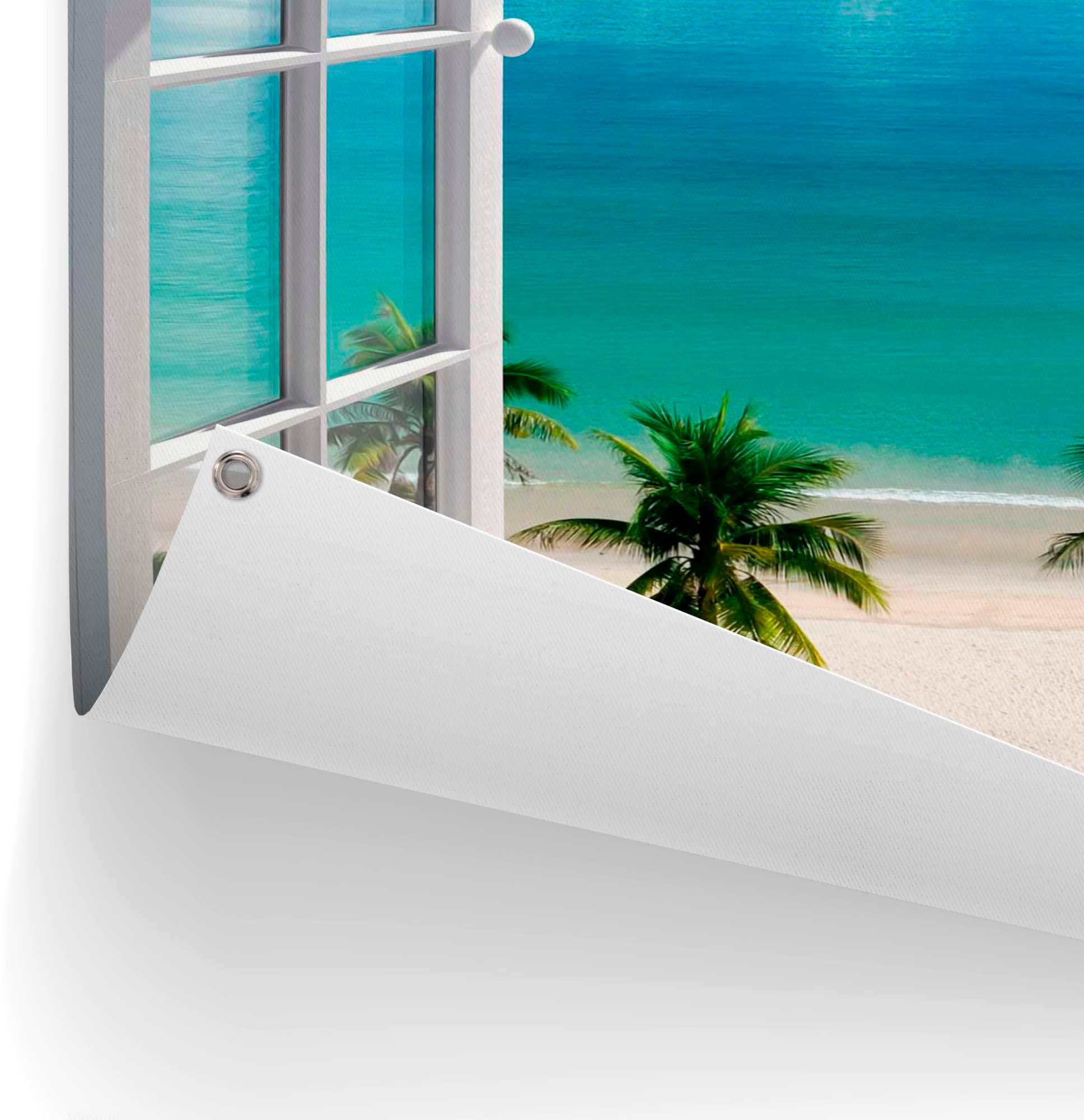 Reinders! Poster »Fenster zum Strand«