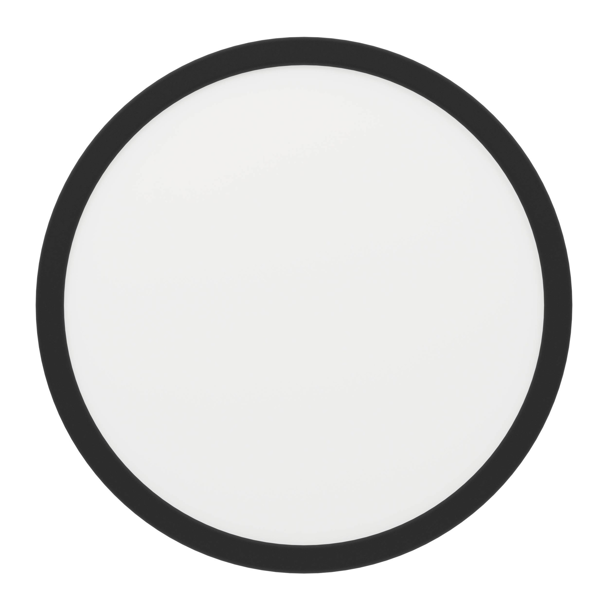 EGLO Aufbauleuchte »Fueva 5 Deckenleuchte, Aufbaulampe, Metall und Kunststoff, Lampe« LED-Modul 1 Stk. Warmweiß Ø 28,5 cm, Aufbauleuchte, Deckenlampe, Schwarz, Weiß, LED Aufbaulampe