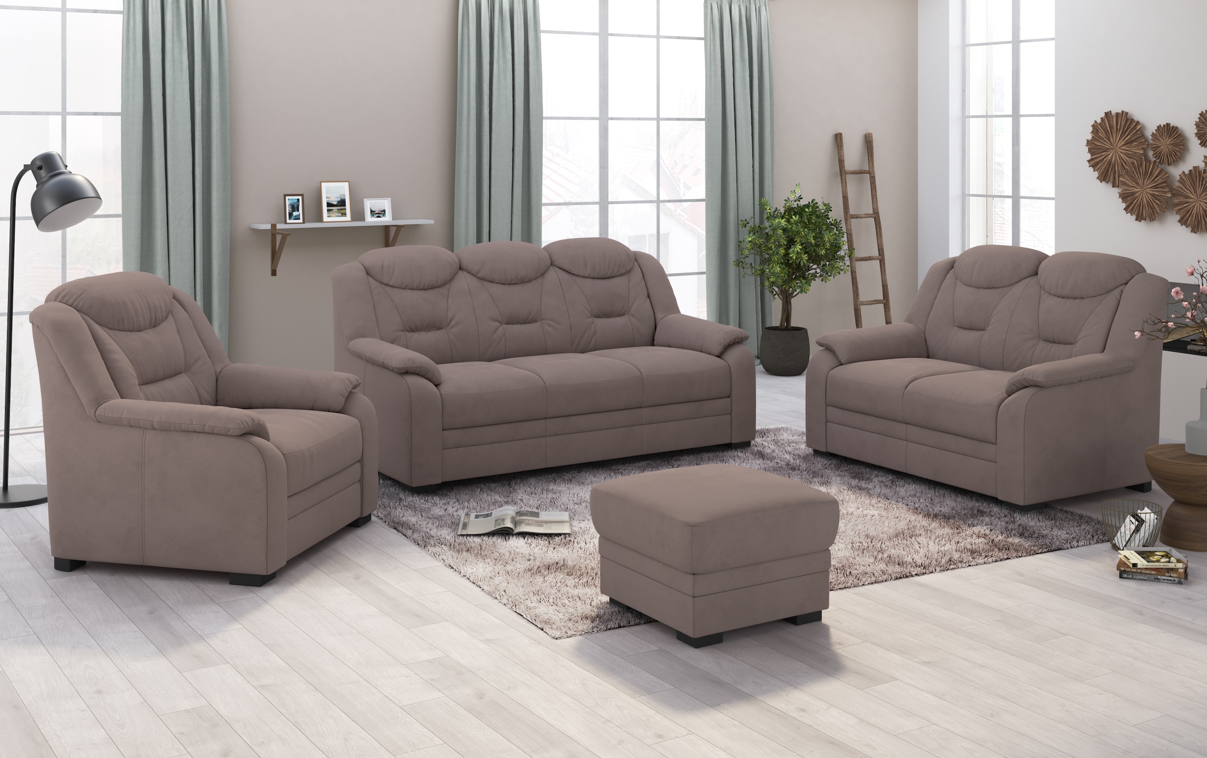 COTTA 2-Sitzer »Marcus« Sofa mit hoher Rückenlehne günstig online kaufen