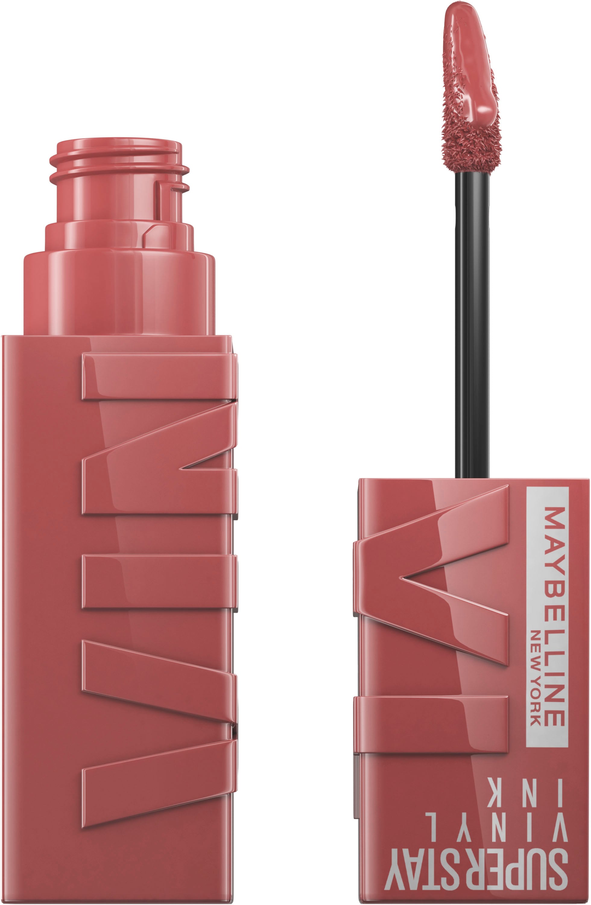 MAYBELLINE NEW YORK Lippenstift »Maybelline New York Super Stay Vinyl Ink Dopa«, mit natürlichen Inhaltstoffen