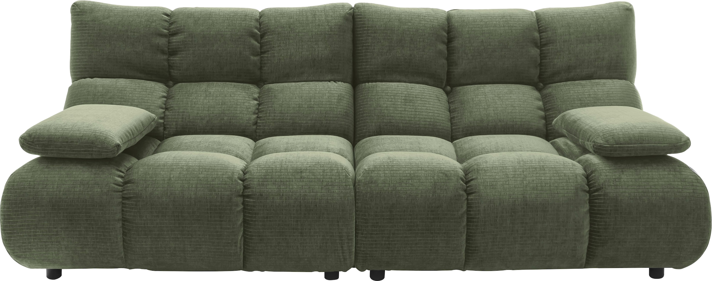 Home affaire 3-Sitzer »Graceland, mit klappbaren Armlehnen, Breite 220cm« günstig online kaufen