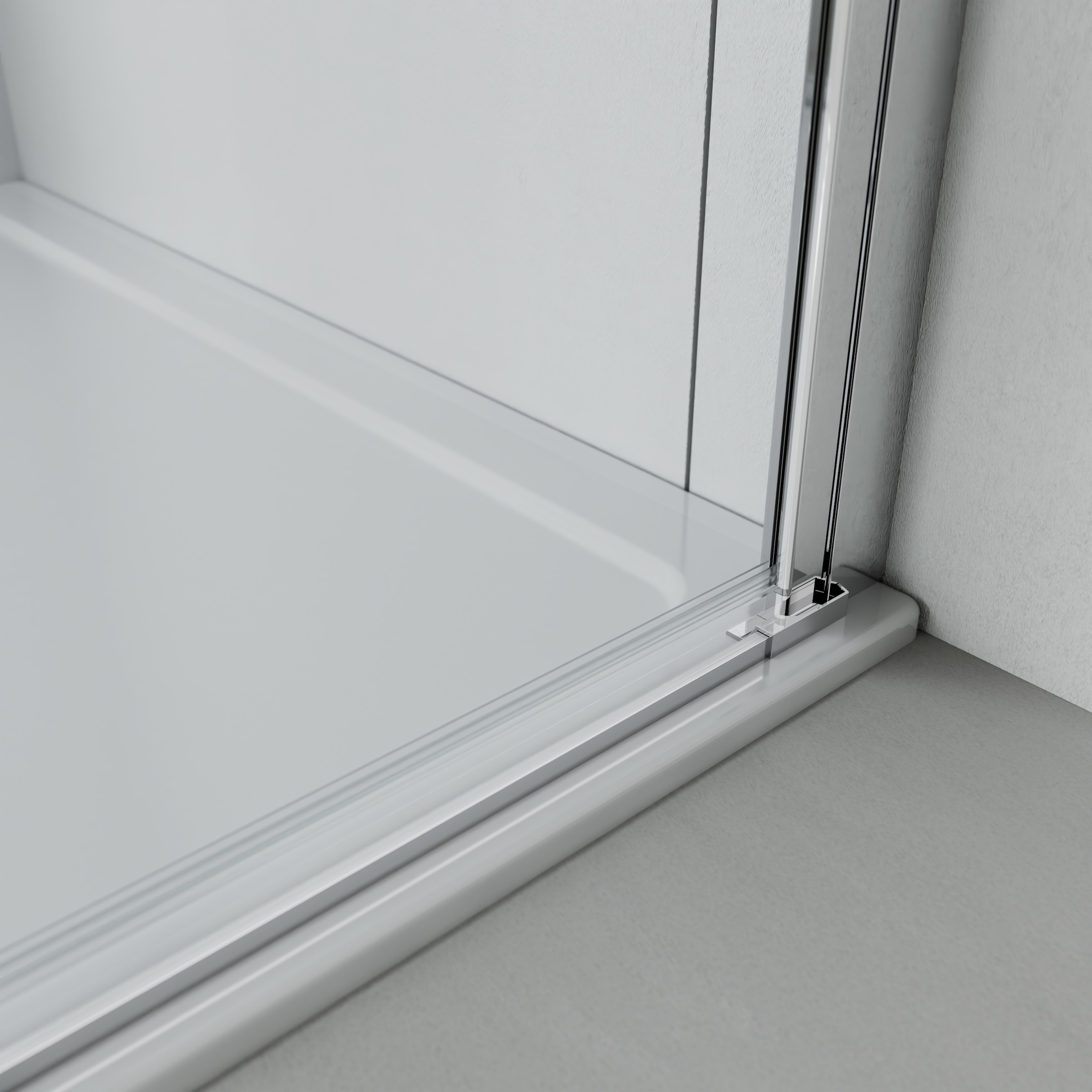 welltime Dusch-Einflügeltür »Mixwell« 1 von 2 Teilen für eine Ecklösung, 1 Stk. tlg. Baukastensystem