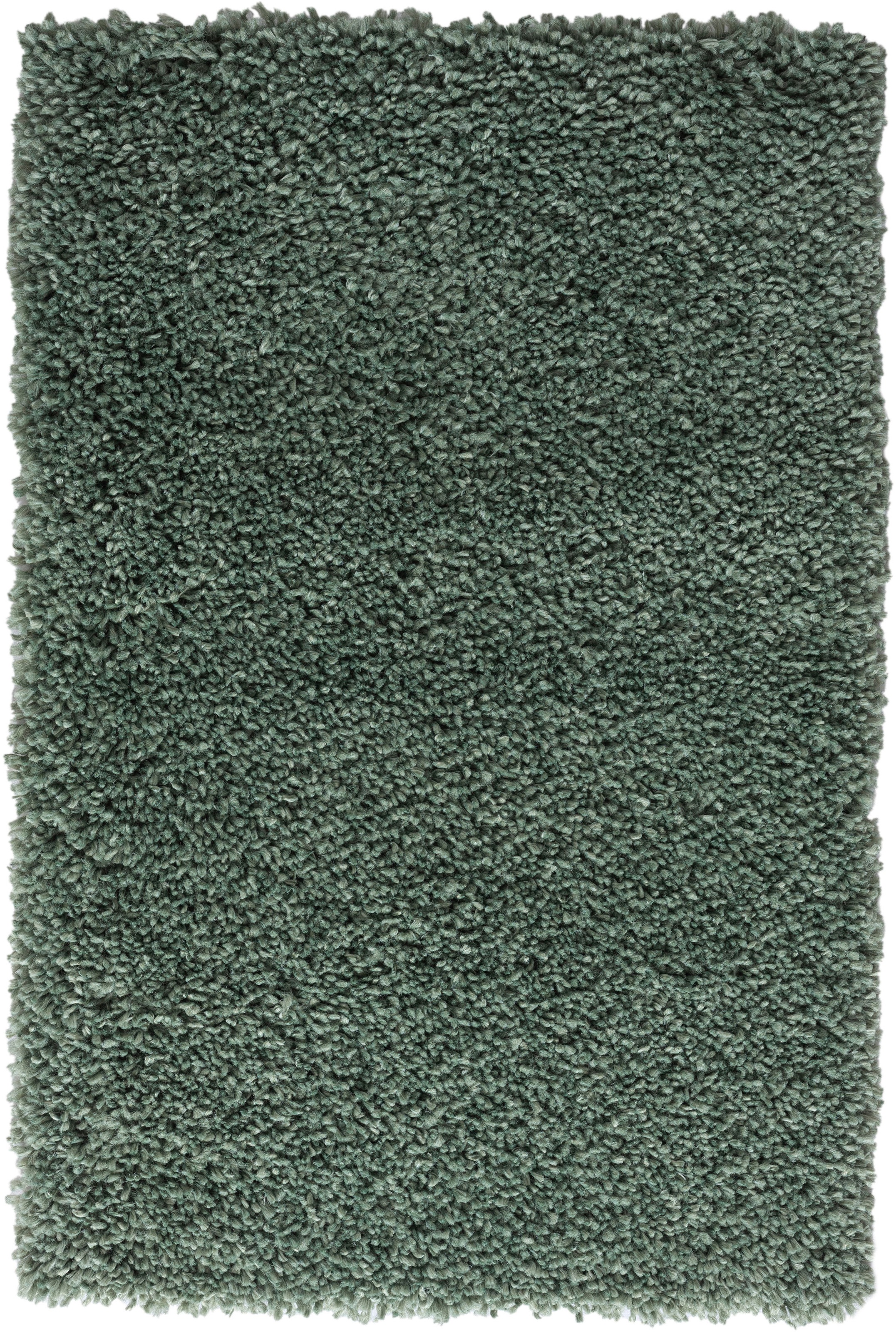 Myflair Möbel & Accessoires Hochflor-Teppich »My Shaggy«, rechteckig, 37 mm Höhe, Shaggy, Uni-Farben, leicht glänzend, Microfaser, extra flauschig