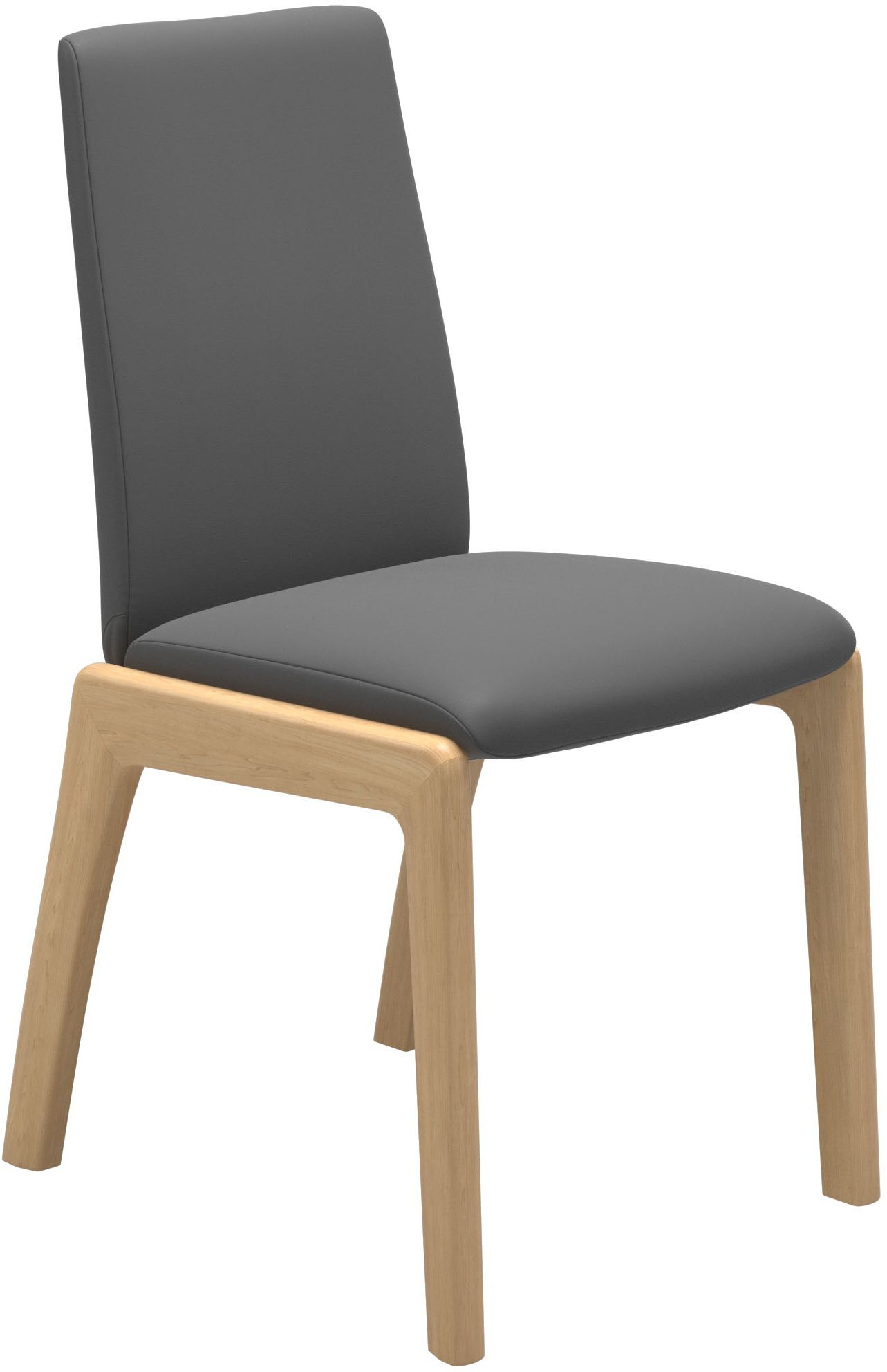 Stressless® Polsterstuhl »Laurel«, Leder BATICK, Low Back, Größe M, mit abgerundeten Beinen in Eiche natur