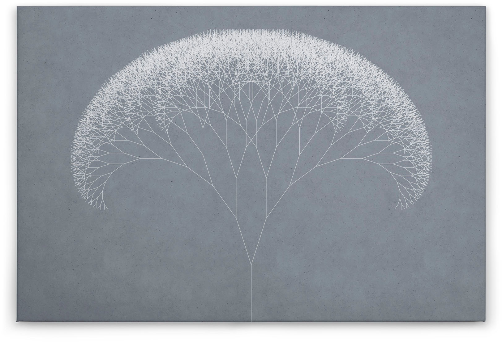 A.S. Création Leinwandbild »trees«, Kunst-Abstrakt-Kinder, (1 St.), Keilrahmen Bild Baum Grafisch Leinwand-Bild Wohnzimmer modern Wandbild
