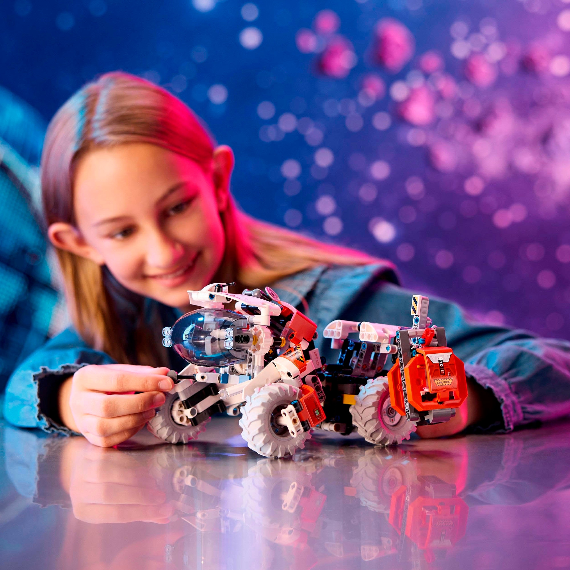 LEGO® Konstruktionsspielsteine »Weltraum Transportfahrzeug LT78 (42178), LEGO® Technic«, (435 St.), Made in Europe