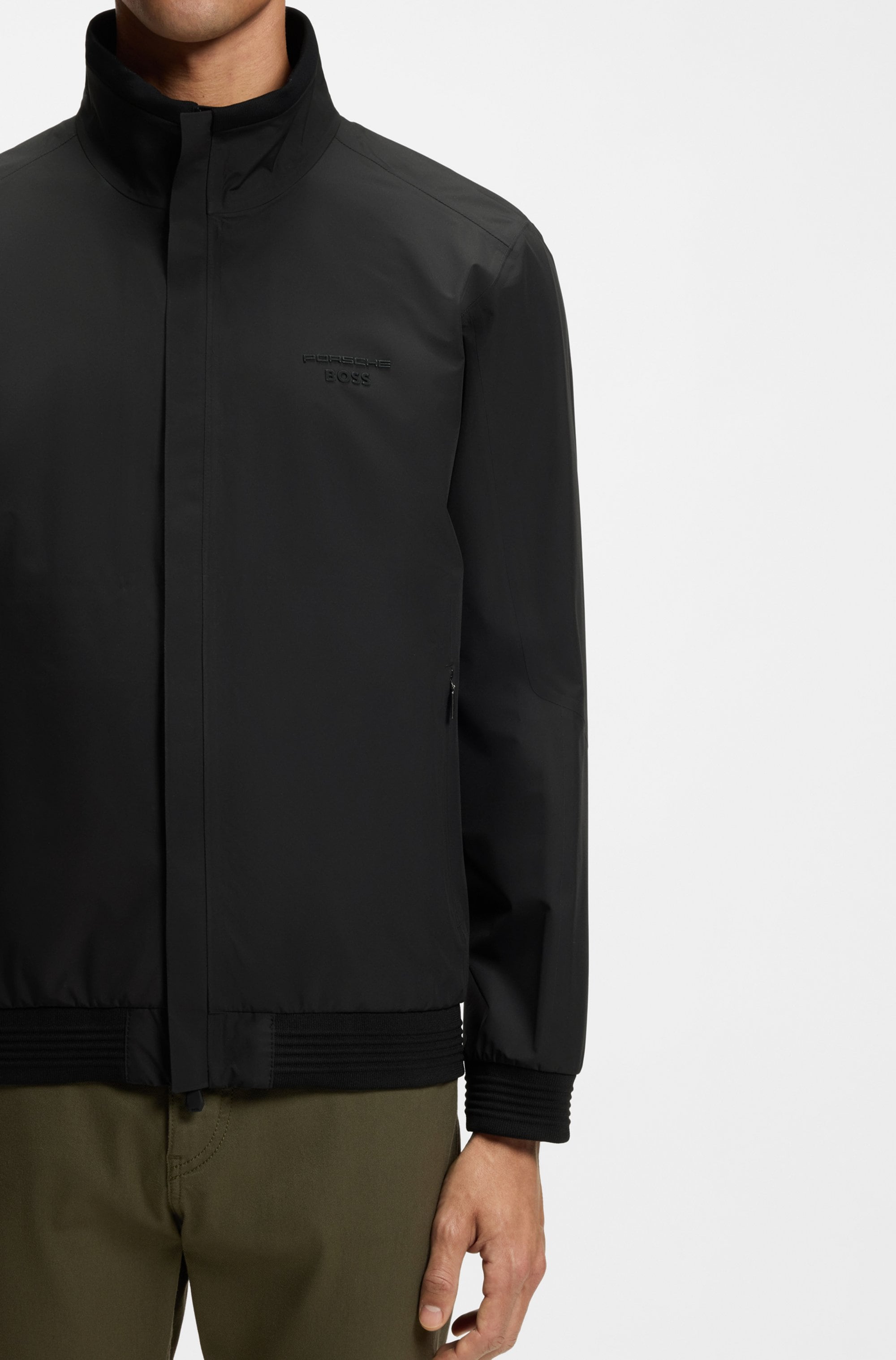 BOSS GREEN Softshelljacke »Porsche Spirit 70 Capsule Collection« Premium Herrenmode Limited, Funktionsjacke, wasserabweisend, winddicht