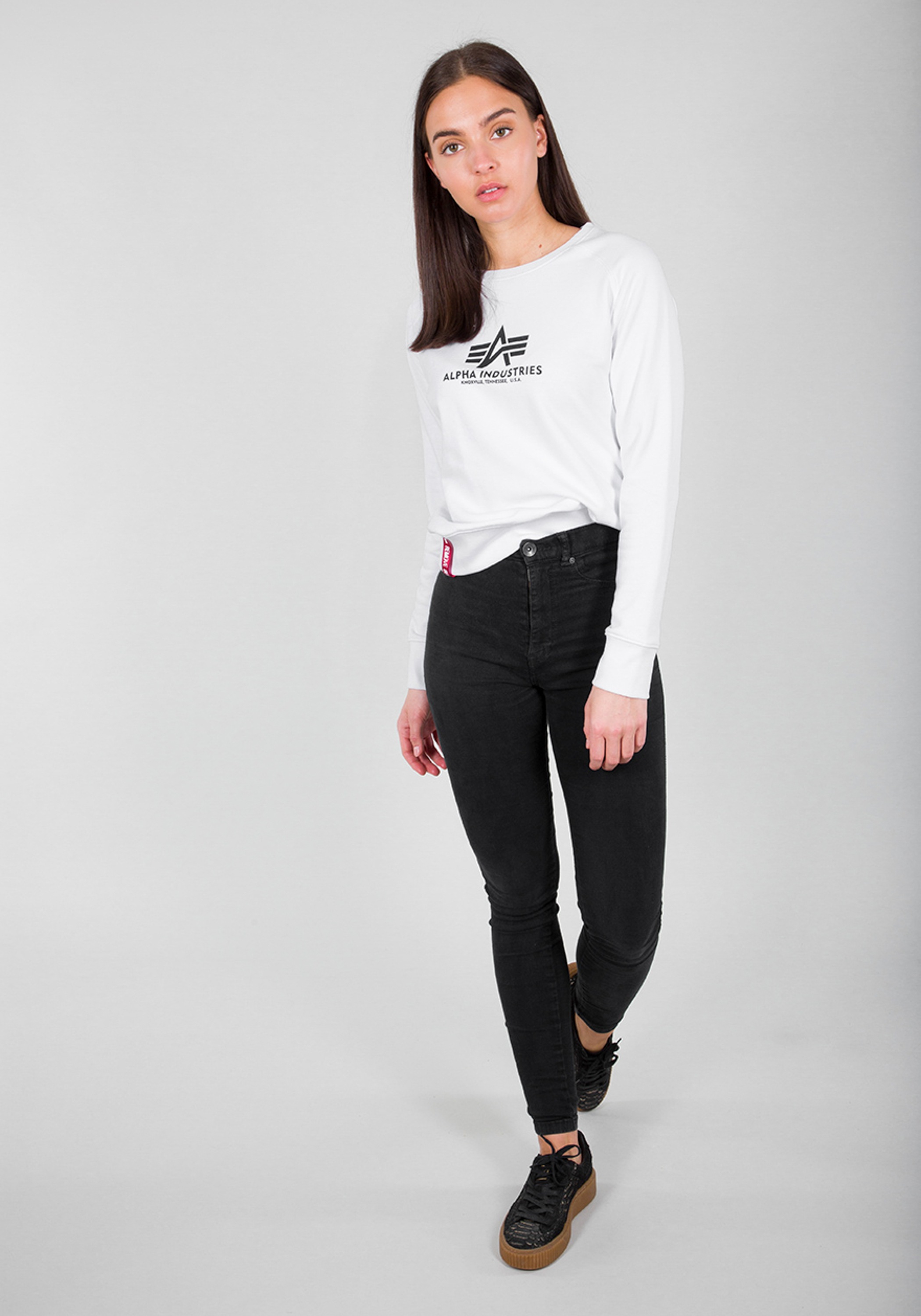 Alpha Industries Sweater »New Basic Sweatshirt BL W«