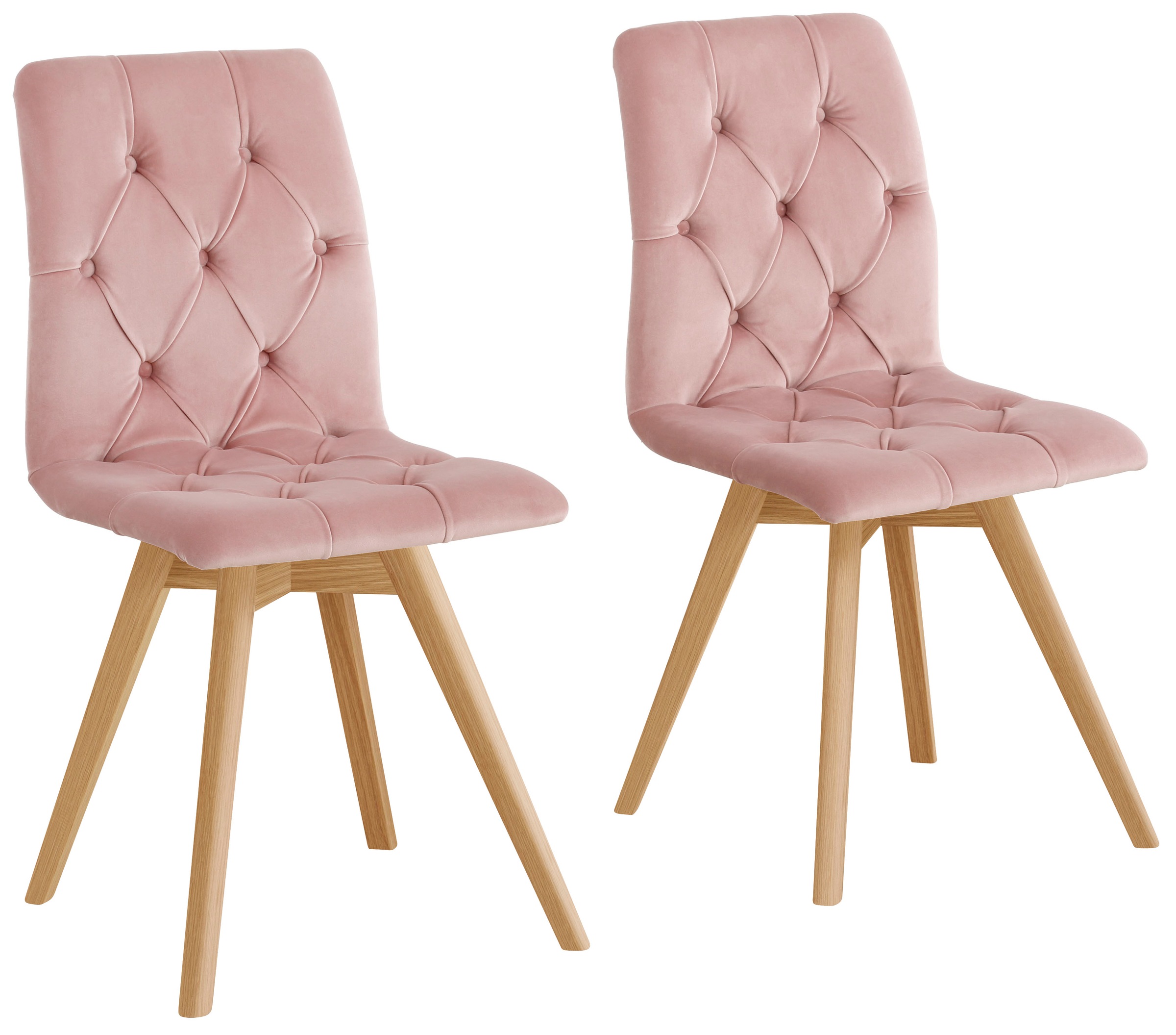 andas Esszimmerstuhl »Rania«, (Set), 2 St., Samtoptik, im 2er/4er/6er Set, günstig online kaufen