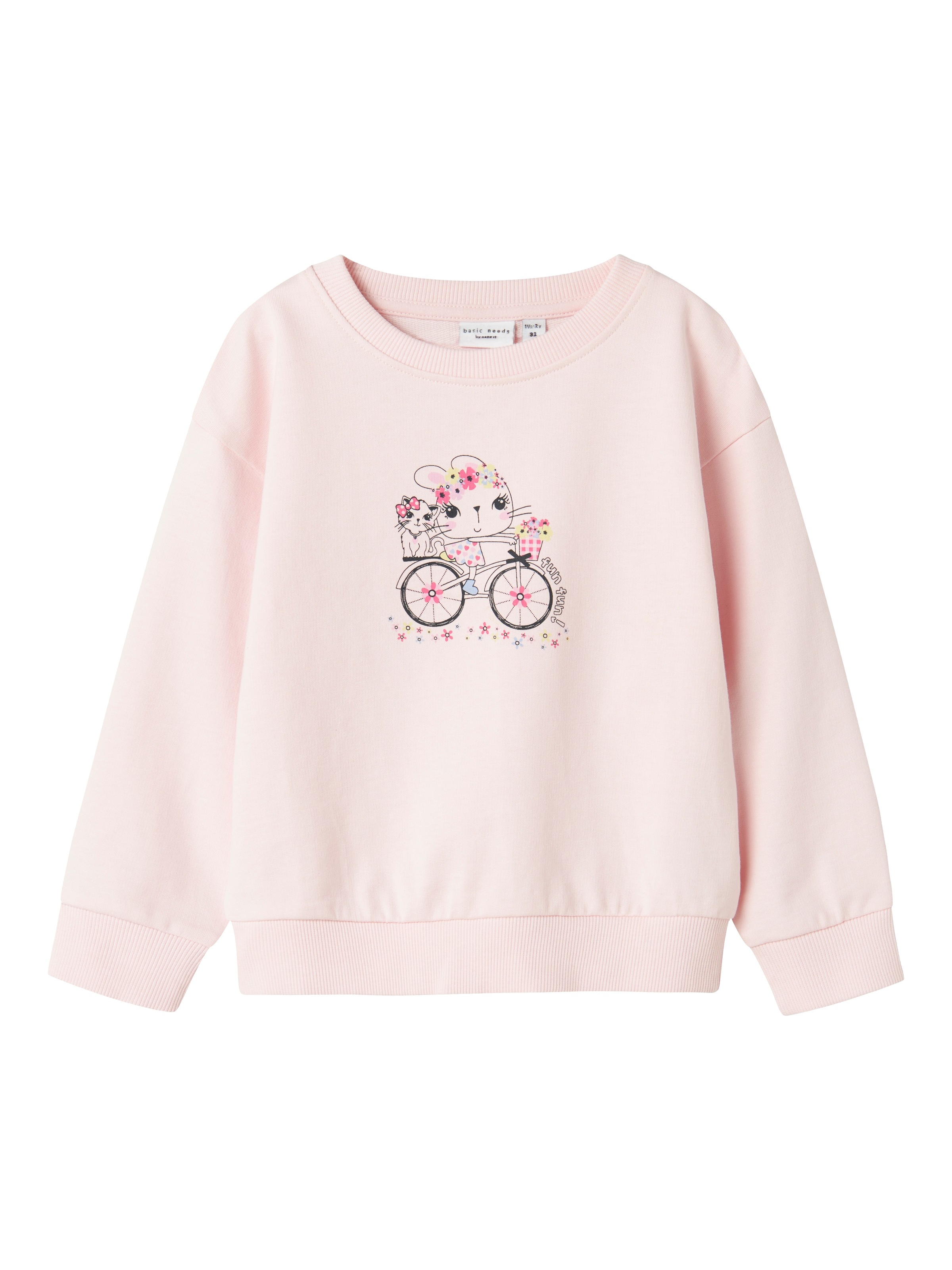 Name It Mädchen Nkfnevea RLX Sweat Bru Mädchen Pullover