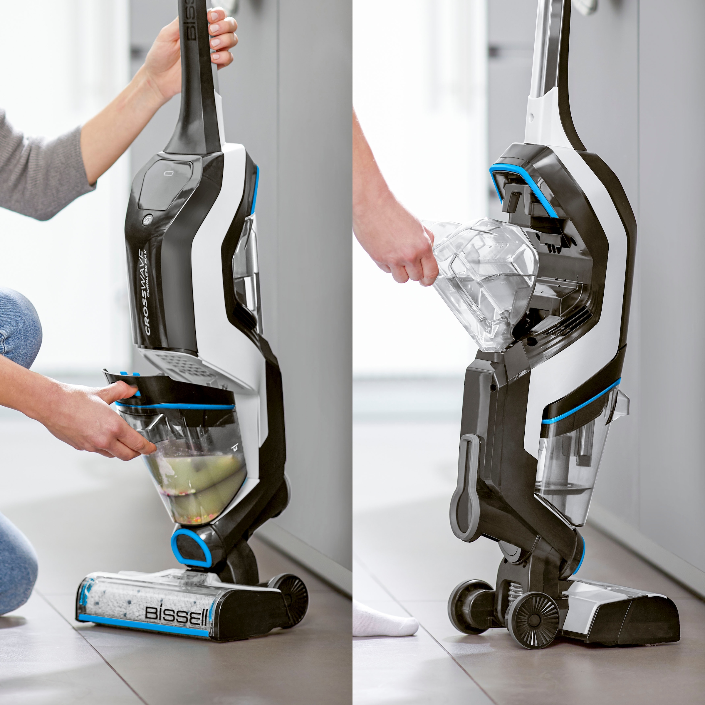 Bissell Nass-Trocken-Sauger »BISSELL CrossWave Cordless MAX 2767N«