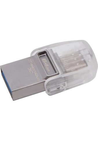 Kingston USB-Stick »DataTraveler microDuo 3C«, (USB 3.0 Lesegeschwindigkeit 100 MB/s) kaufen