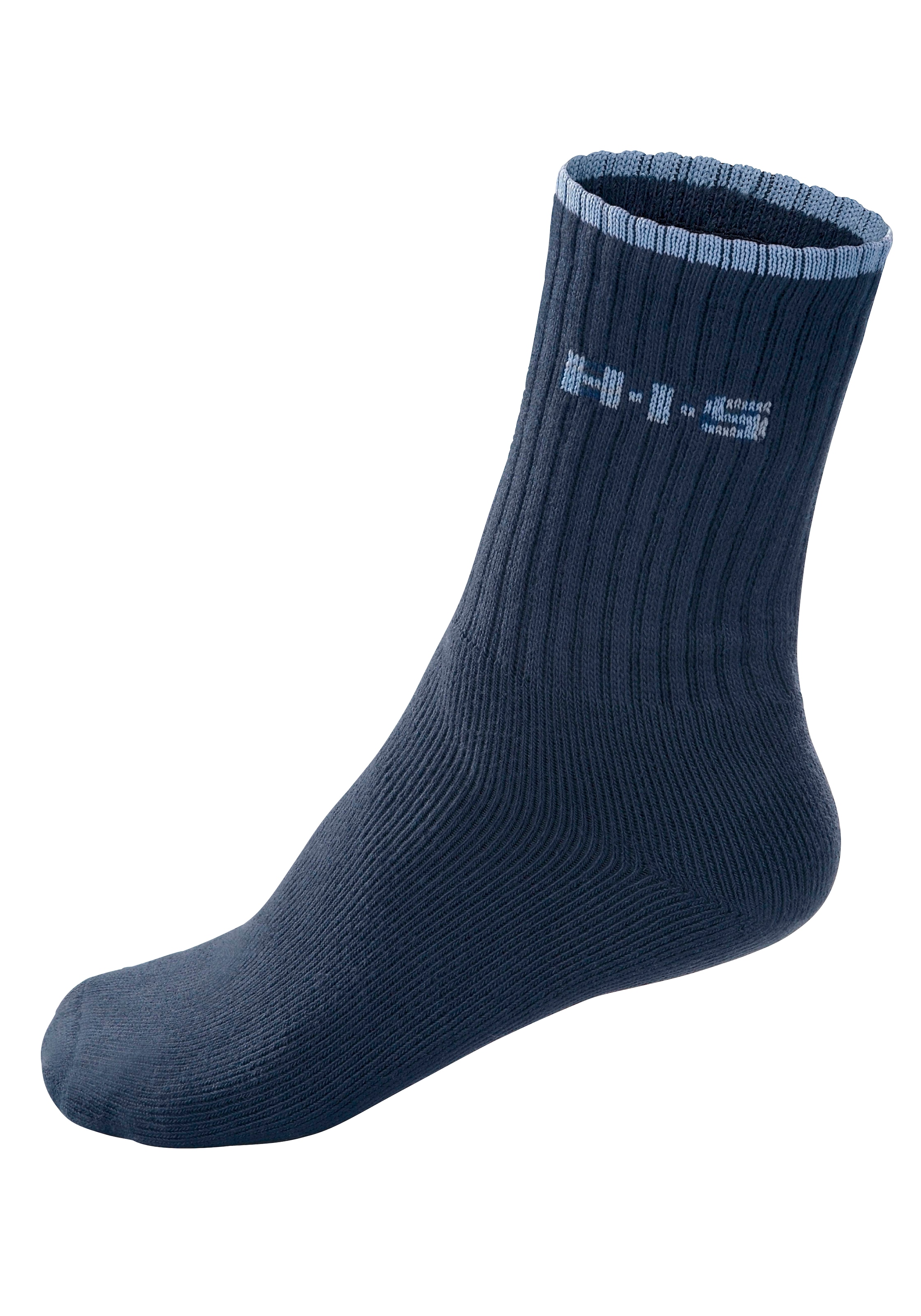 H.I.S Sportsocken, (Packung, 6 Paar), mit Frottee & verstärkten Belastungszonen