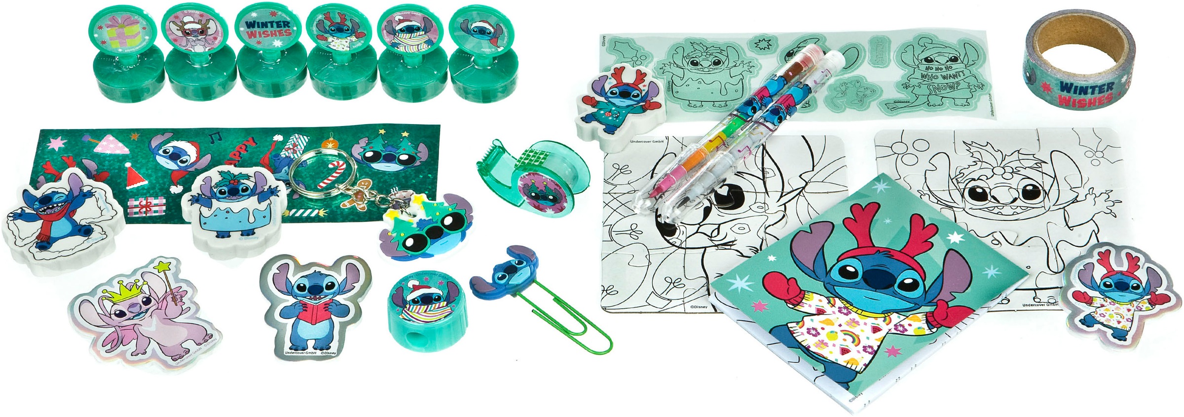UNDERCOVER Spielzeug-Adventskalender »Lilo & Stitch«, ab 6 Jahren