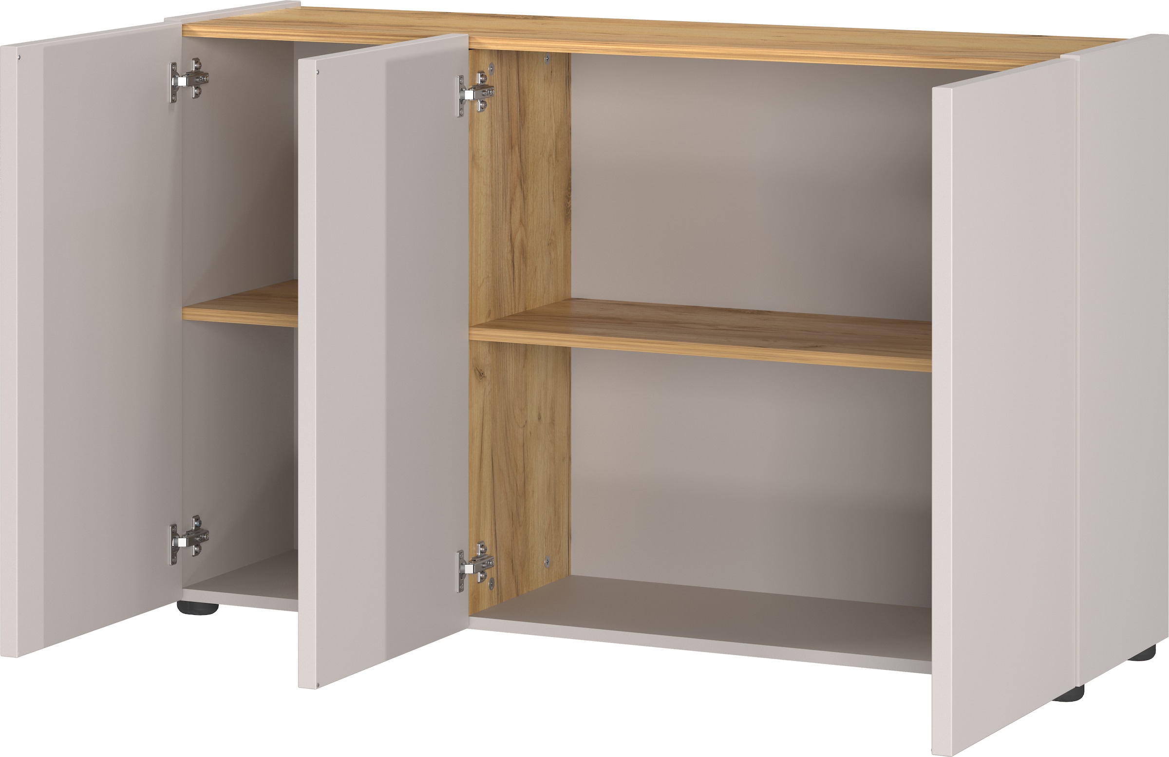 GERMANIA Sideboard »Adrano«, mit grifflosem Design