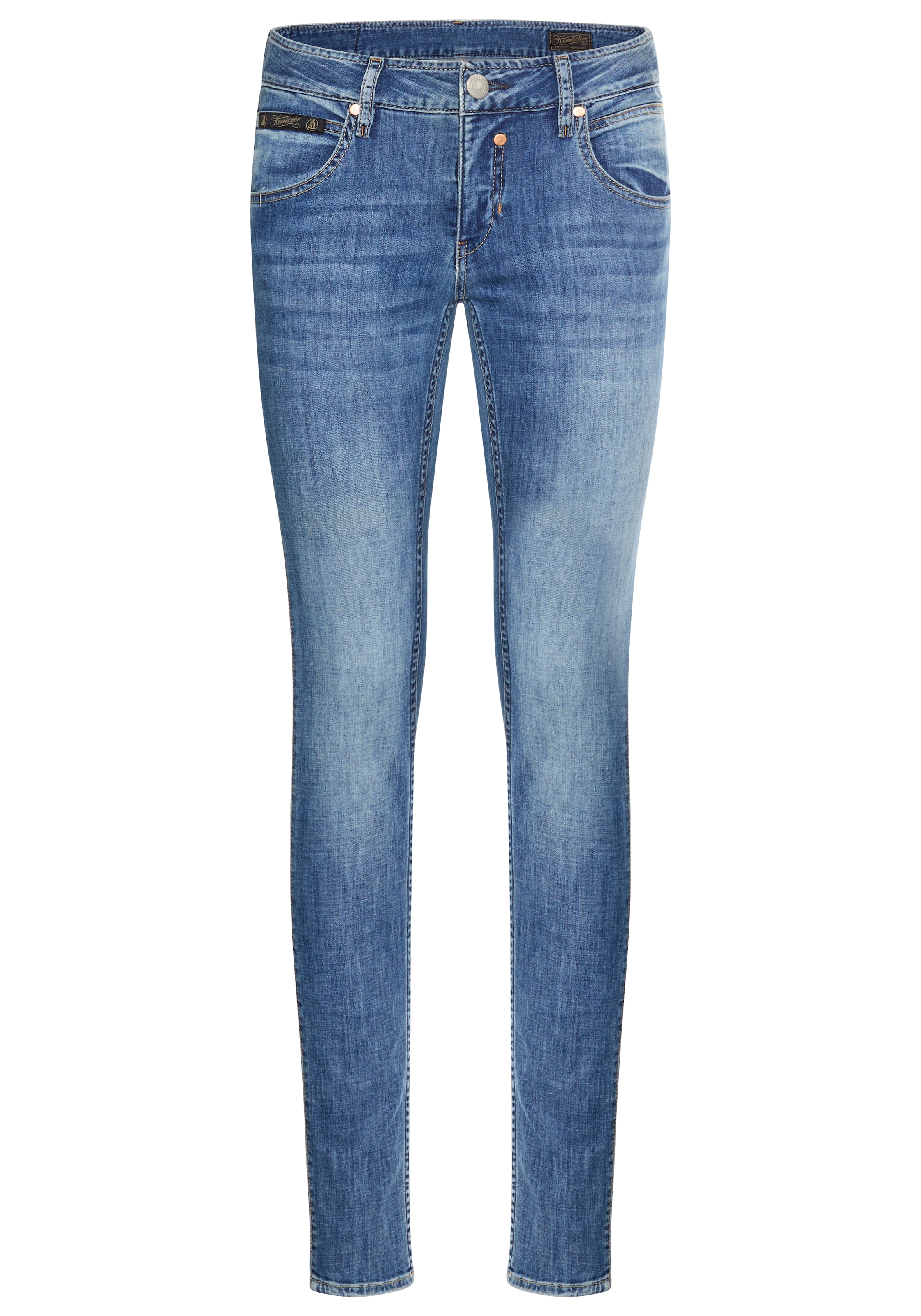 Herrlicher Slim-fit-Jeans »Touch Slim Denim Light« Mid Waist