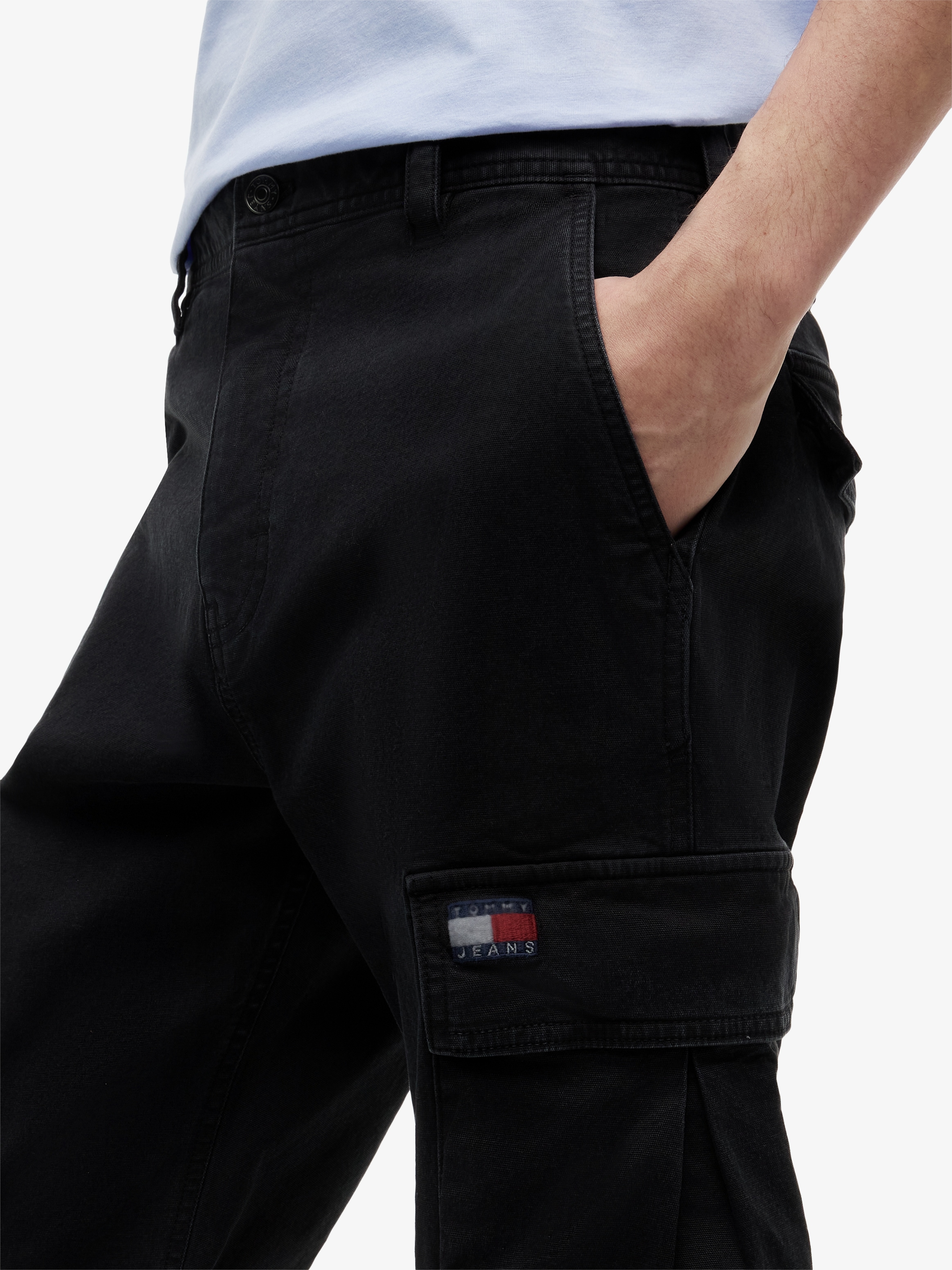 Tommy Jeans Cargohose »CANVAS CARGO PANT«  Regular fit mit Cargotaschen