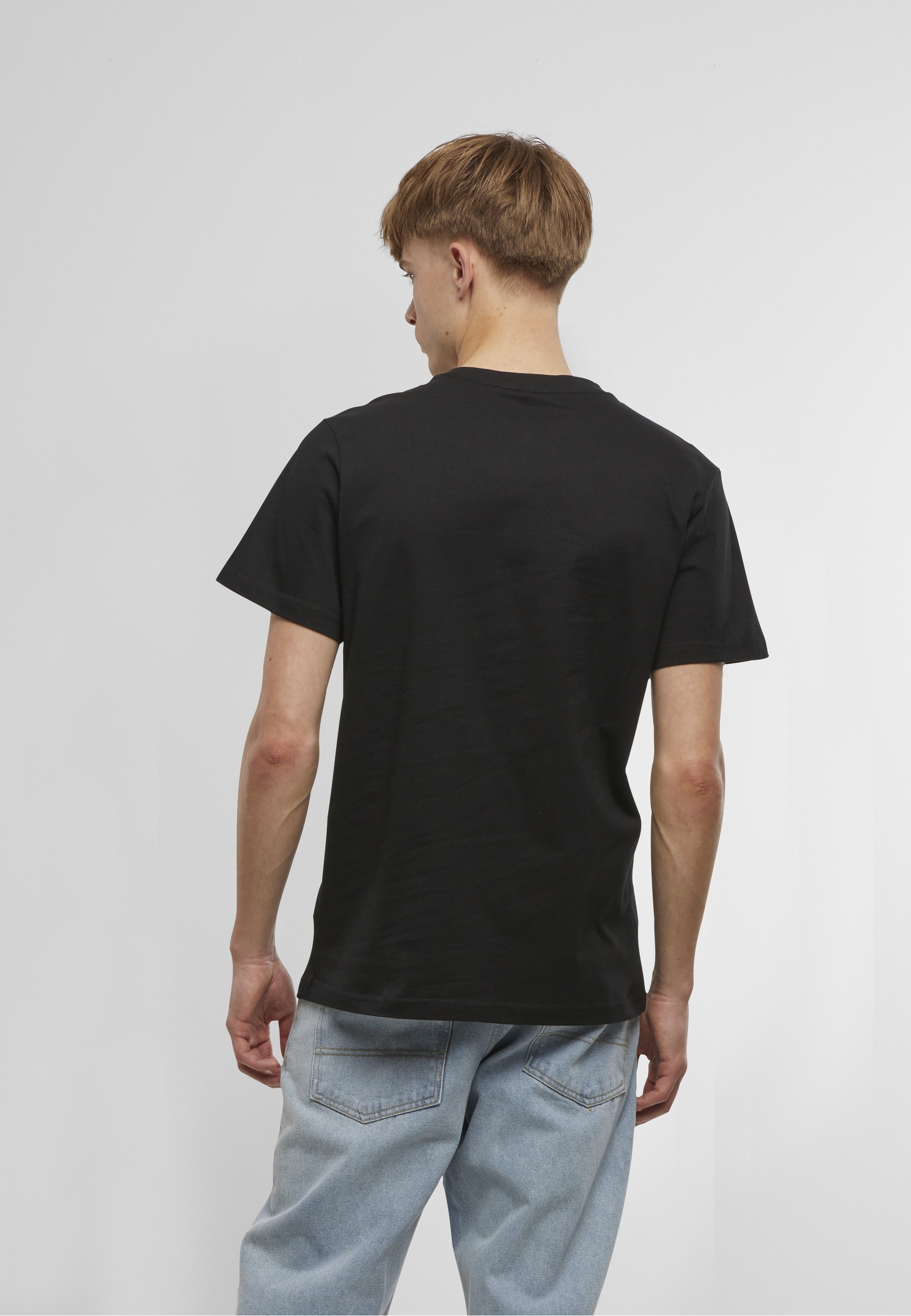 MisterTee T-Shirt »MisterTee Herren Peace Noodles Tee EMB« 1 Stk.