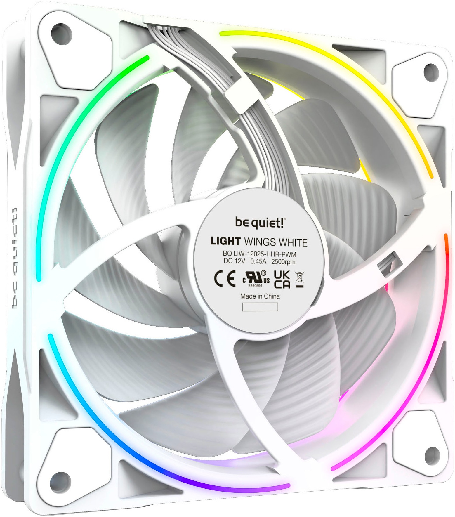 be quiet! Gehäuselüfter »Light Wings White  120mm PWM high-speed Triple-Pack«