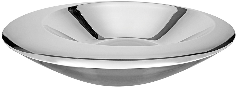 FINK Dekoschale »VISTO« doppelwandig silberfarben
