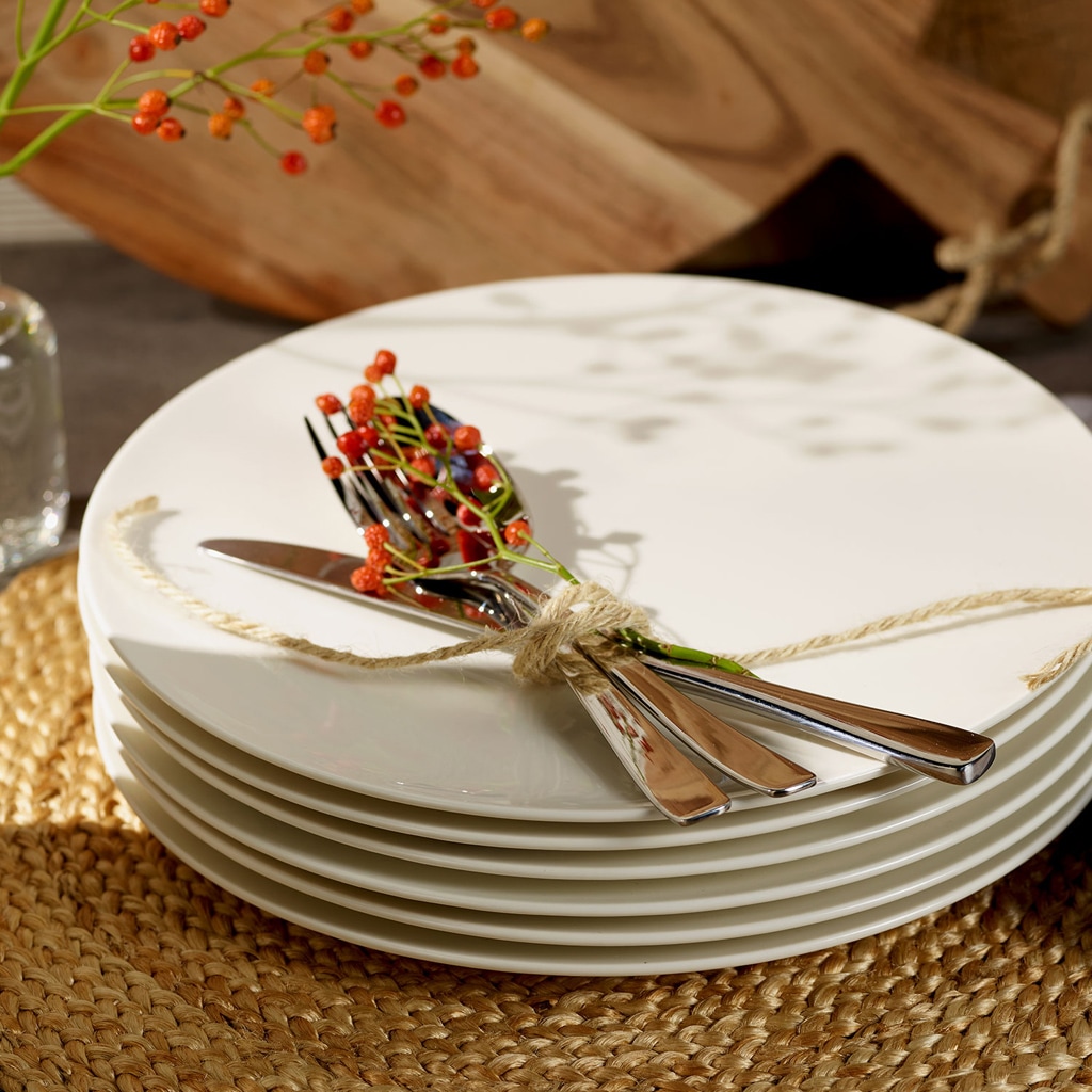 vivo Villeroy & Boch Group Besteck-Set »Voice Basic«, (Set, 30 tlg.), spülmaschinenfest