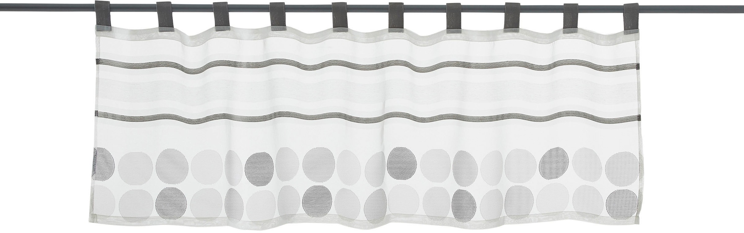 decolife Scheibengardine »Malie«, (1 St.), HxB: 45x140, Scheibengardine mit günstig online kaufen