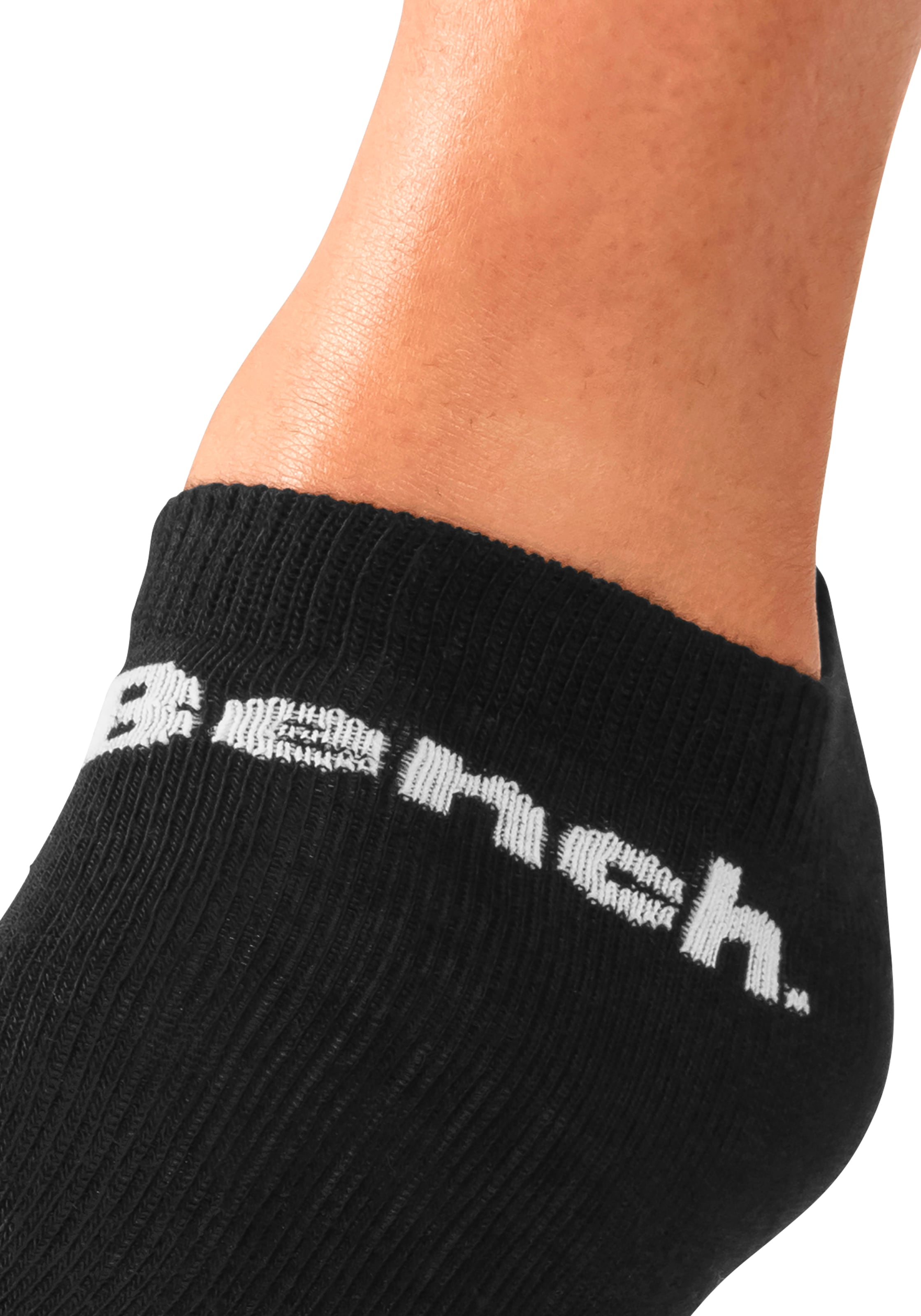 Bench. Sportsocken, (Packung, 6 Paar), Sneakersocken mit klassischem Logoschriftzug