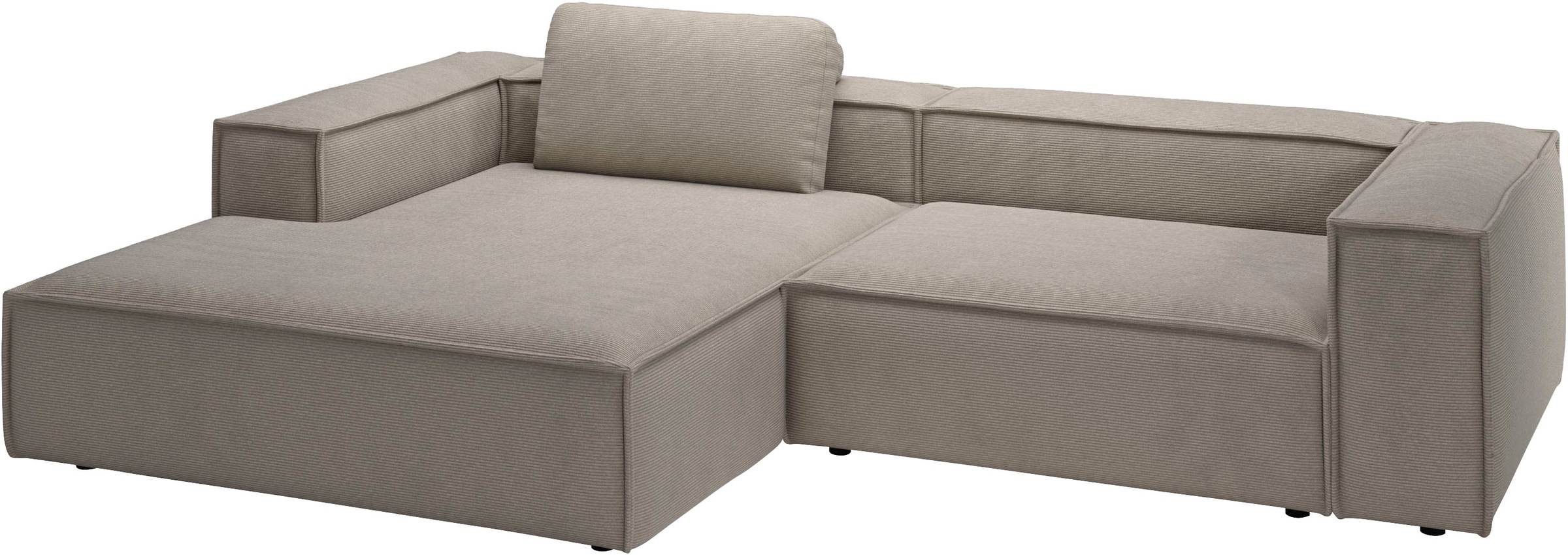 Places of Style Ecksofa »Watertown, modernes XXL L-Form, 306 cm breit«, Großzügiges Lounge-Sofa mit viel Platz für die Familie